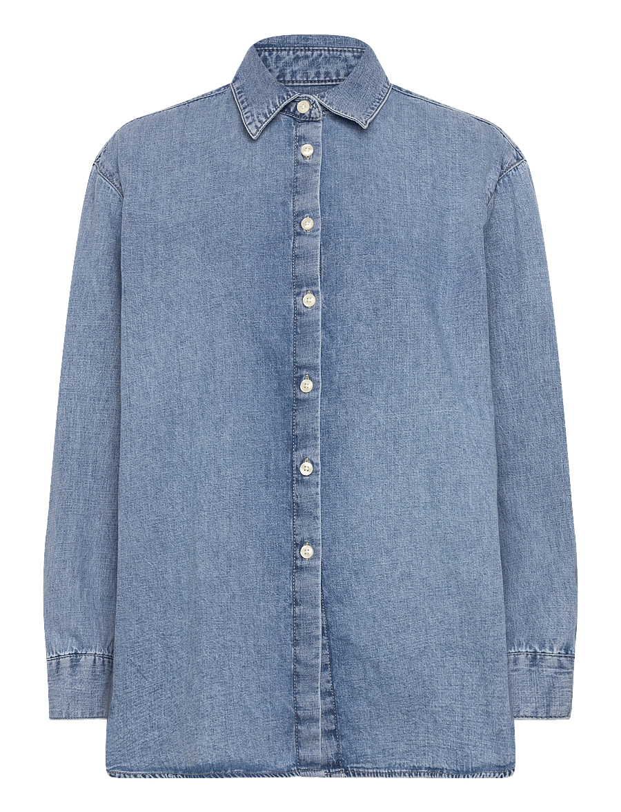Calvin Klein Jeans - OVERSIZED SHIRT VINTAGE BELL - chemises en jeans - vintage bell - 1