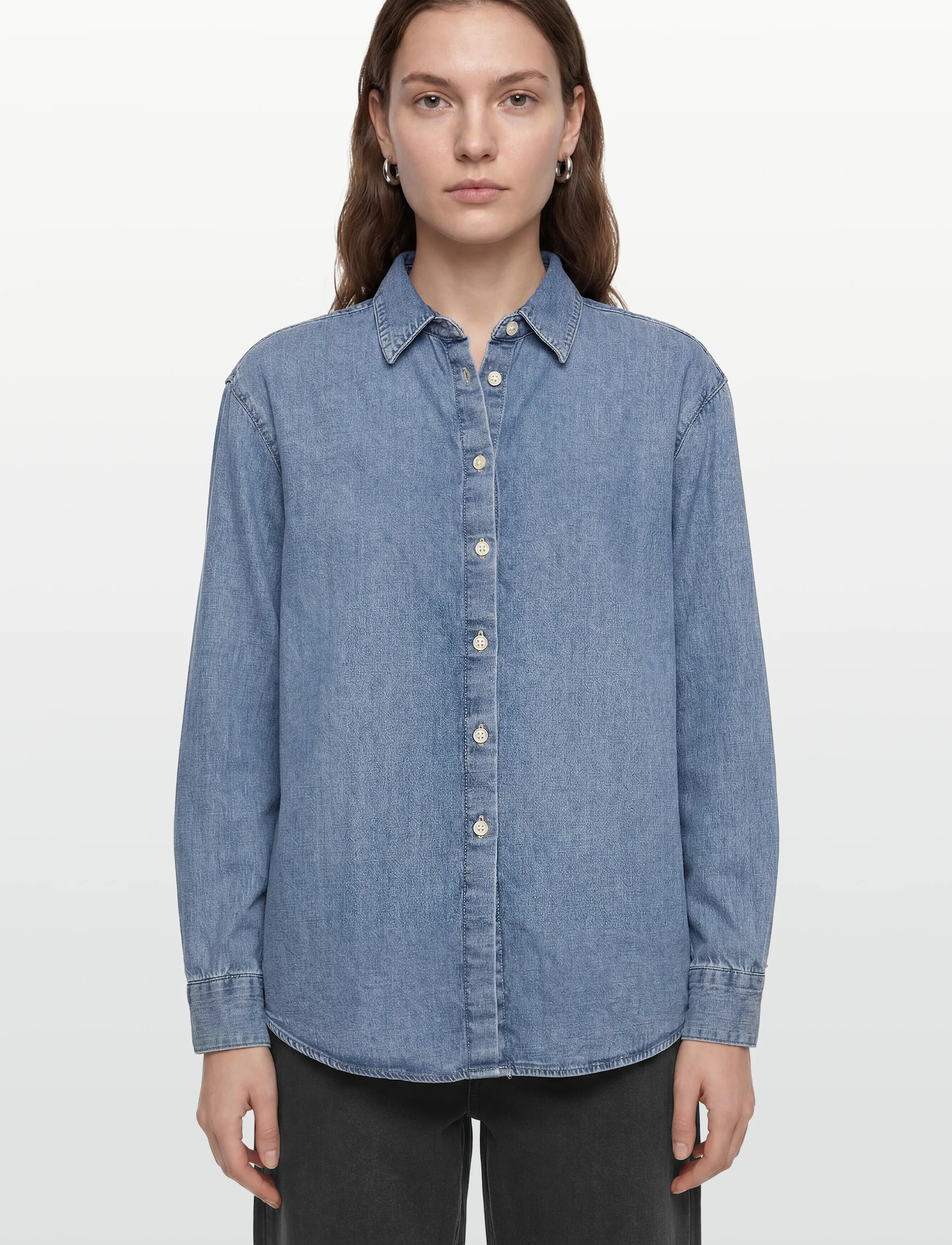 Calvin Klein Jeans - OVERSIZED SHIRT VINTAGE BELL - chemises en jeans - vintage bell - 3