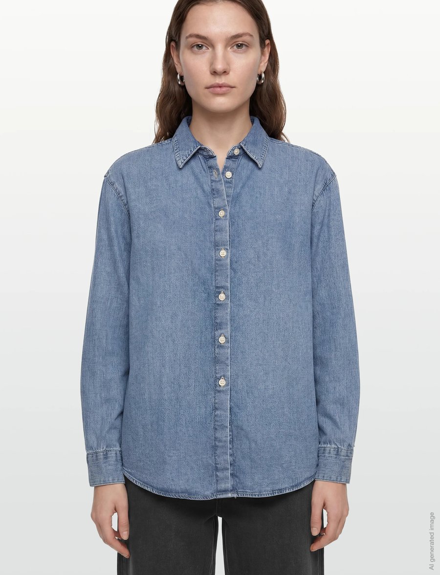 Calvin Klein Jeans - OVERSIZED SHIRT VINTAGE BELL - chemises en jeans - vintage bell - 3