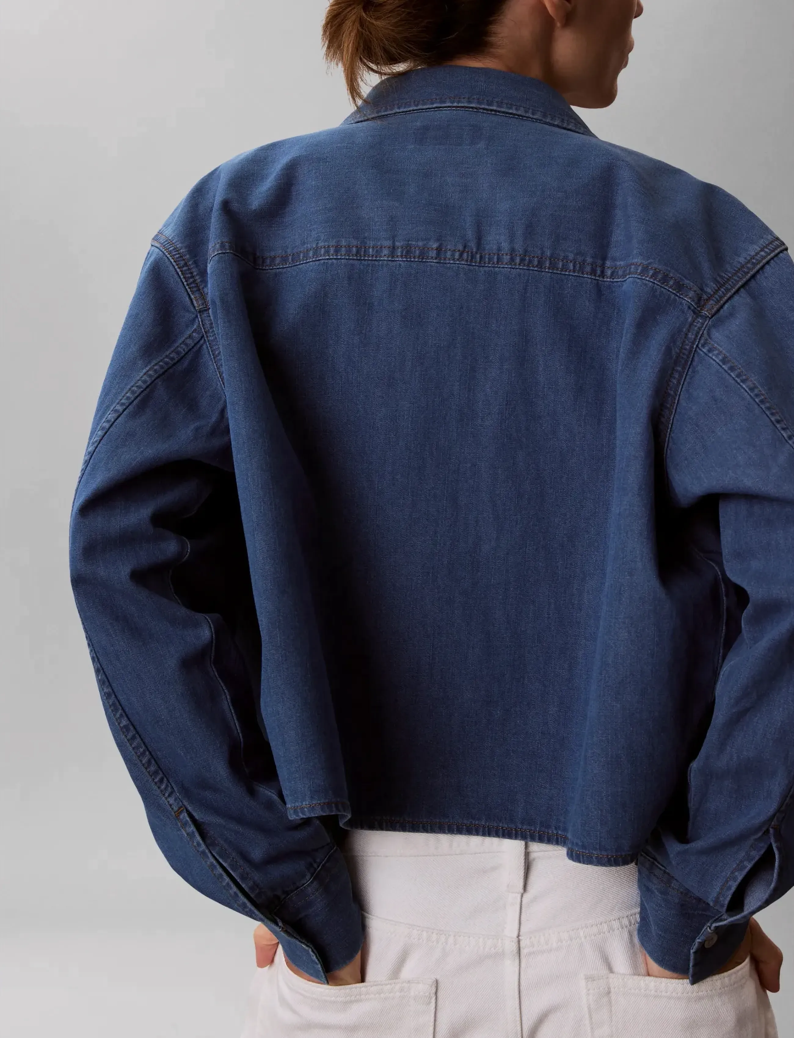 Calvin Klein Jeans - NEW DAD SHIRT ANNAPOLIS SKY - denim shirts - annapolis sky - 2