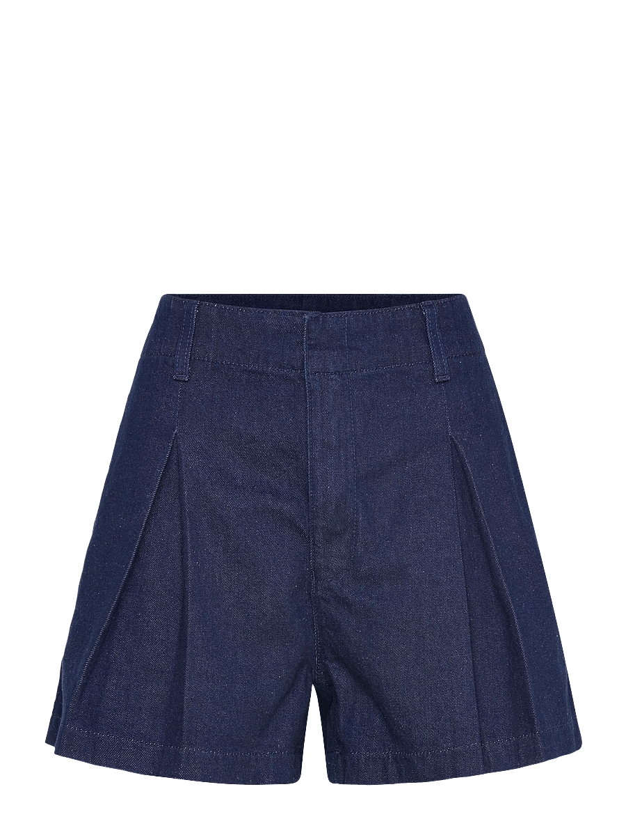 Calvin Klein Jeans - WHS PLEATED TROUSER SHORT RINSE - jorts - rinse - 1
