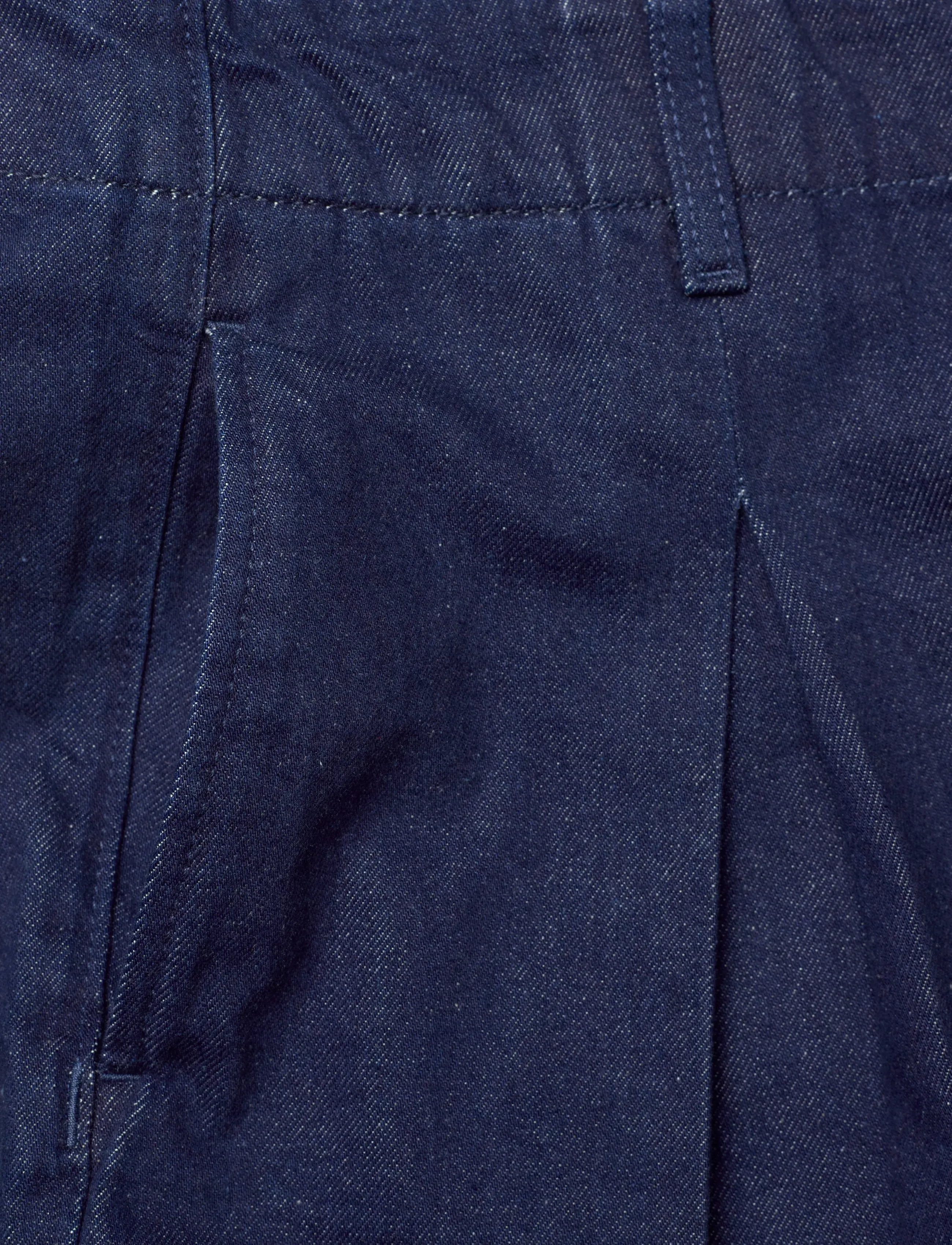 Calvin Klein Jeans - WHS PLEATED TROUSER SHORT RINSE - jorts - rinse - 5
