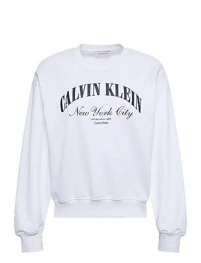 Logo Graphic Crewneck Sweatshirt - Sweatshirts