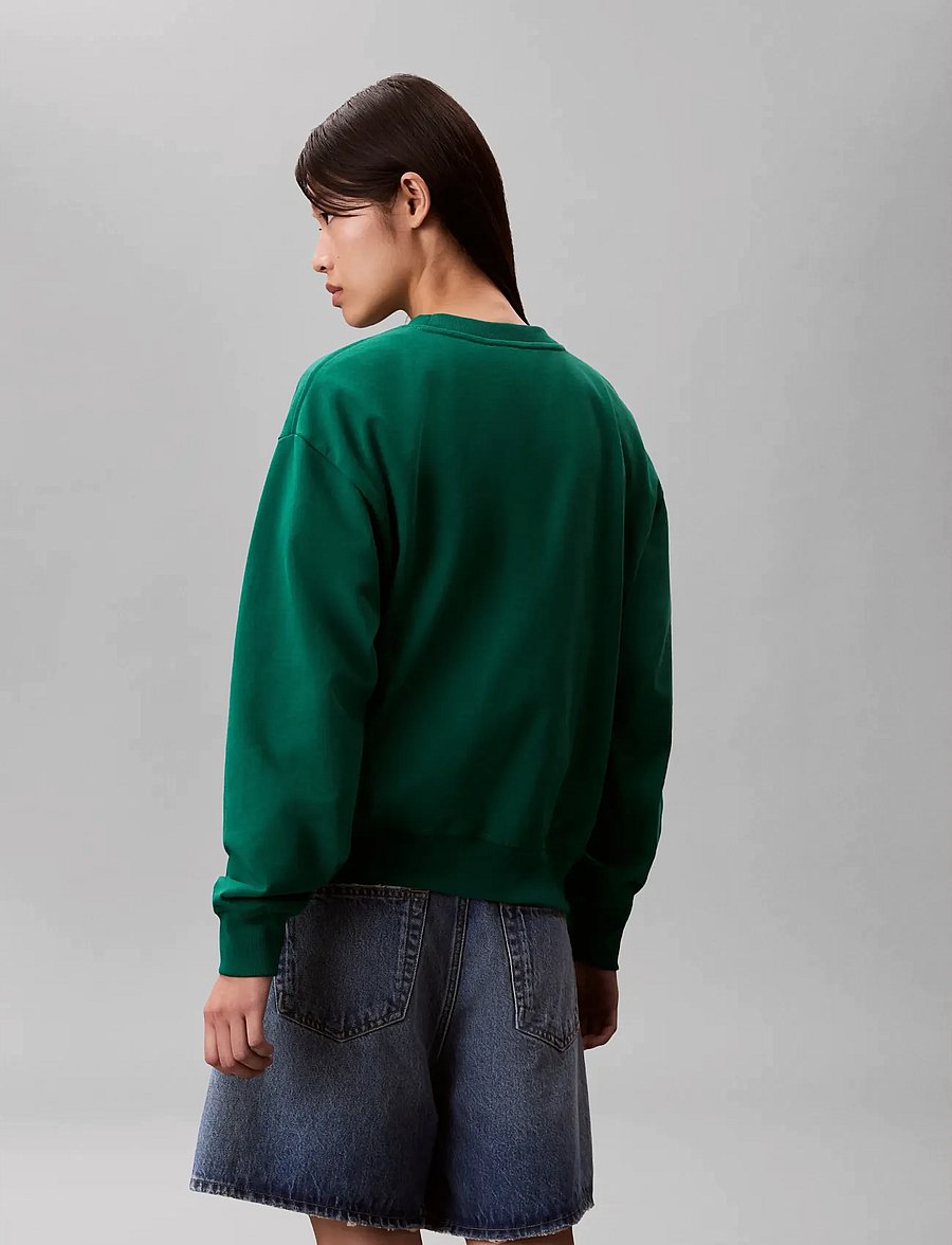Calvin Klein Jeans - LOGO GRAPHIC CREWNECK SWEATSHIRT - sweatshirts - enchanted forest - 2