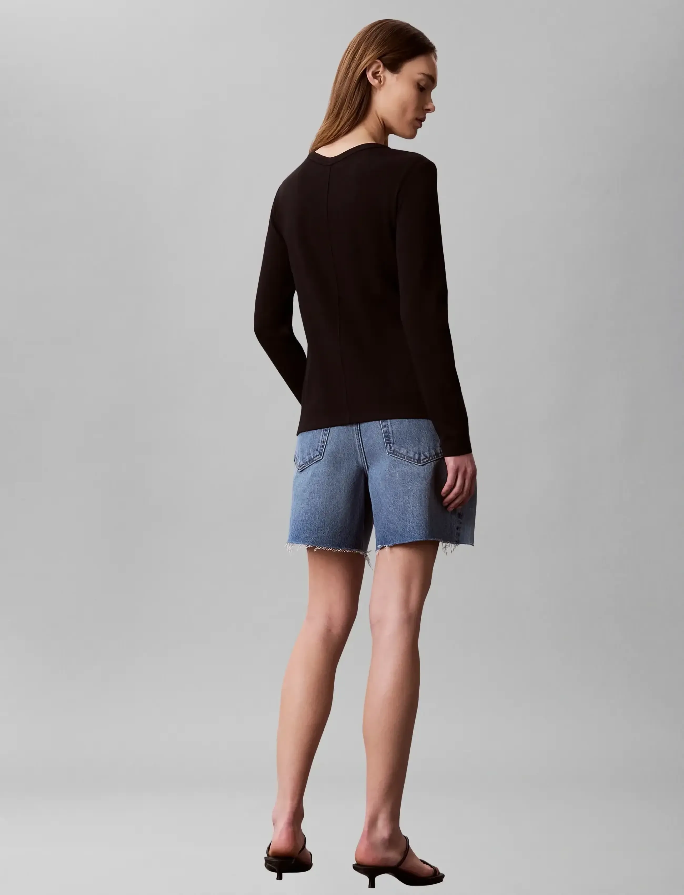 Ls Woven Label Baby Rib Button F 2