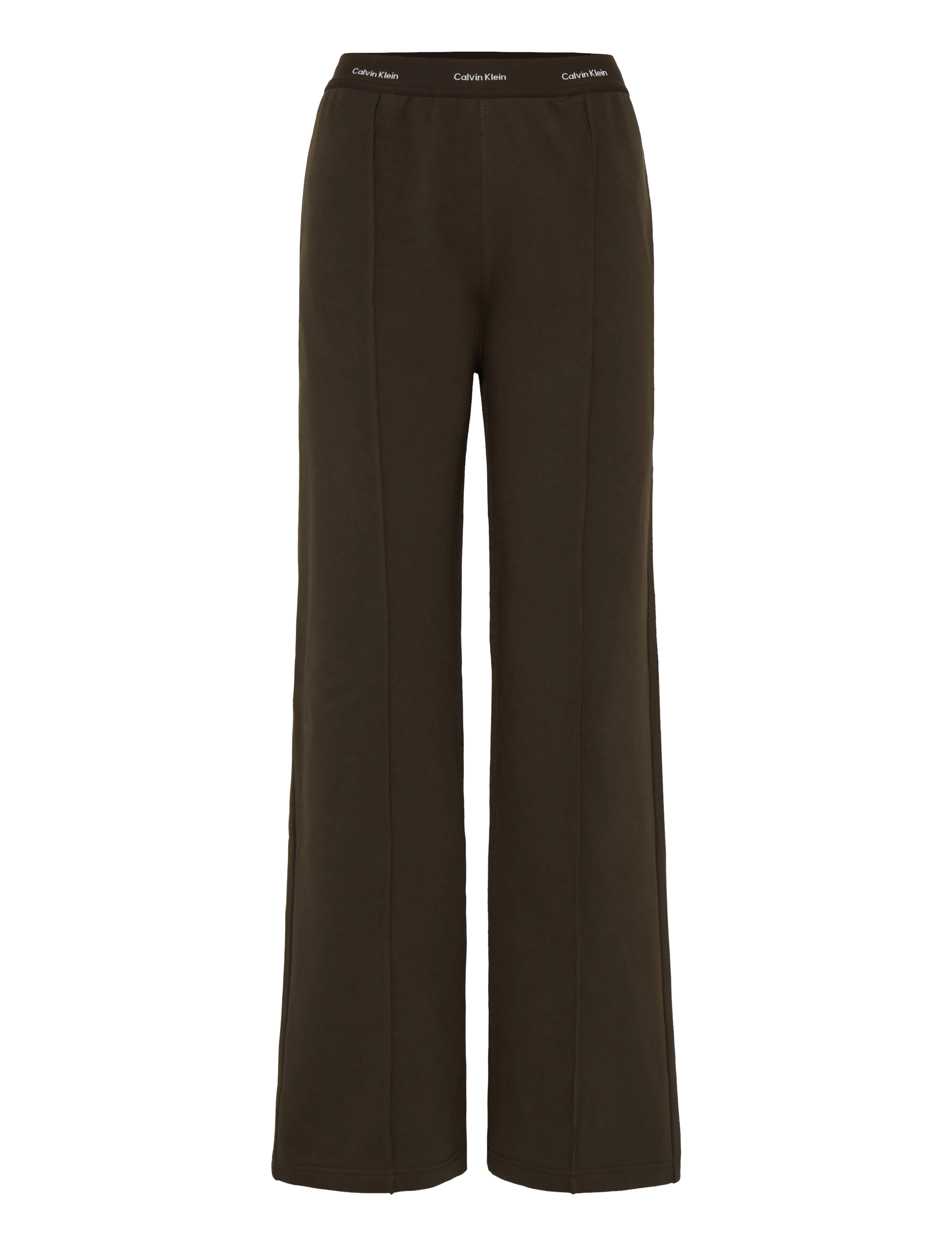 Calvin Klein Jeans TERRY LOGO WAISTBAND TRACK PANT - Jogginghosen - DARK COFFEE / brown