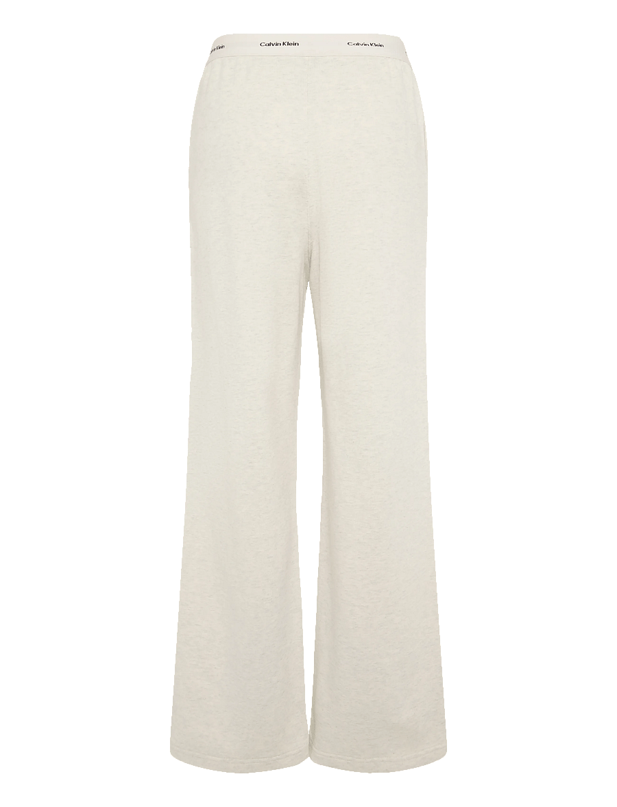Calvin Klein Jeans - TERRY LOGO WAISTBAND TRACK PANT - hverdags stil - vanilla heather - 2