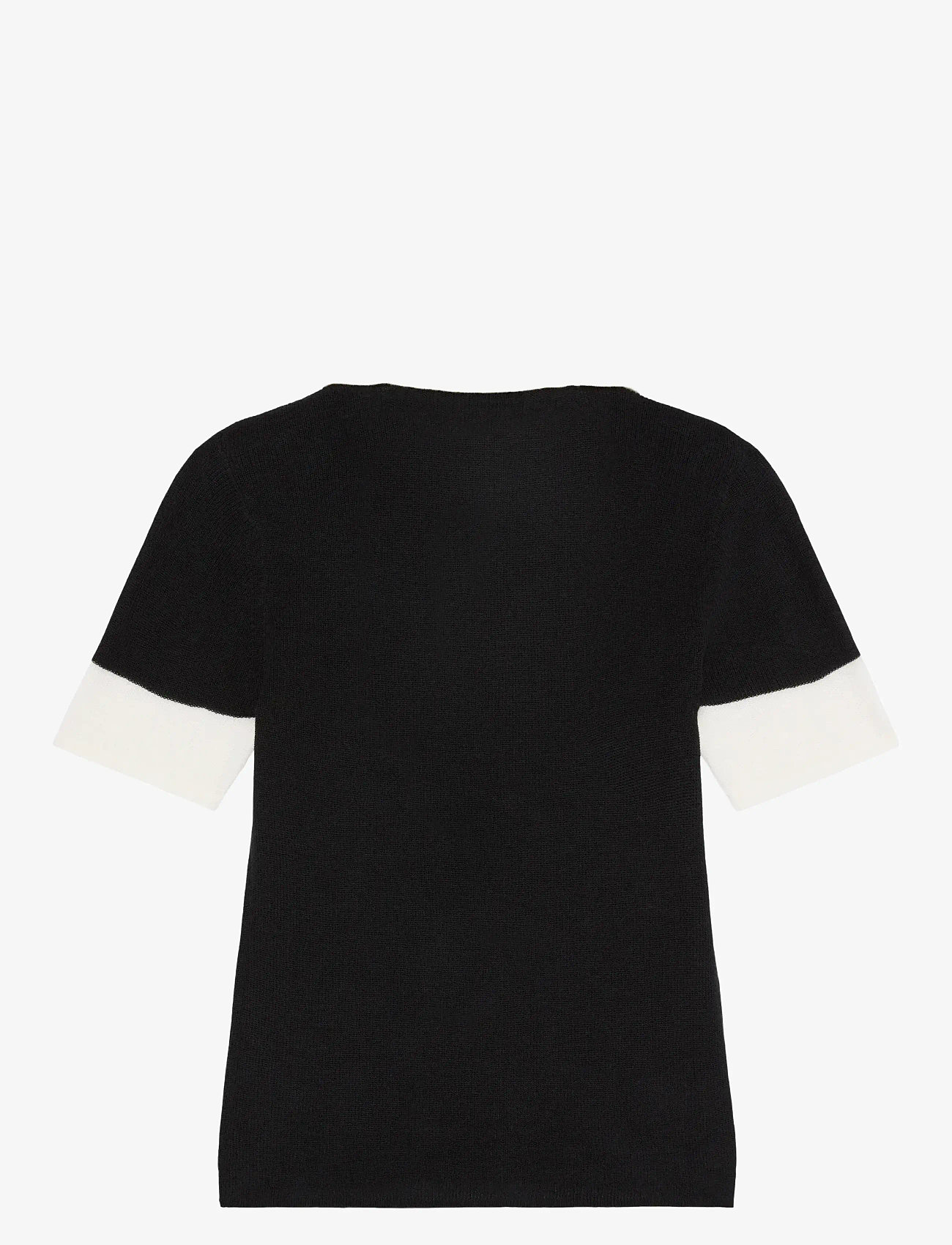 Calvin Klein Jeans - WOVEN LABEL SS POLO - poloer - black - 2