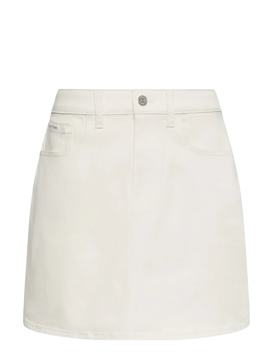 Calvin Klein Jeans - SIGNATURE 90S MINI SKIRT - denim skirts - tofu - 1