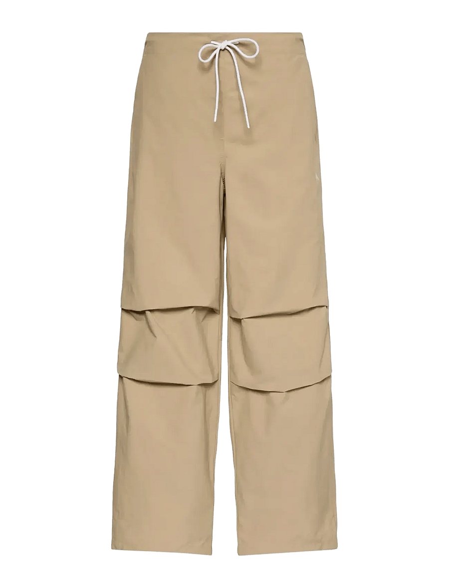 Calvin Klein Jeans - CRINKLE NYLON PANT - cargo-püksid - cornstalk - 1
