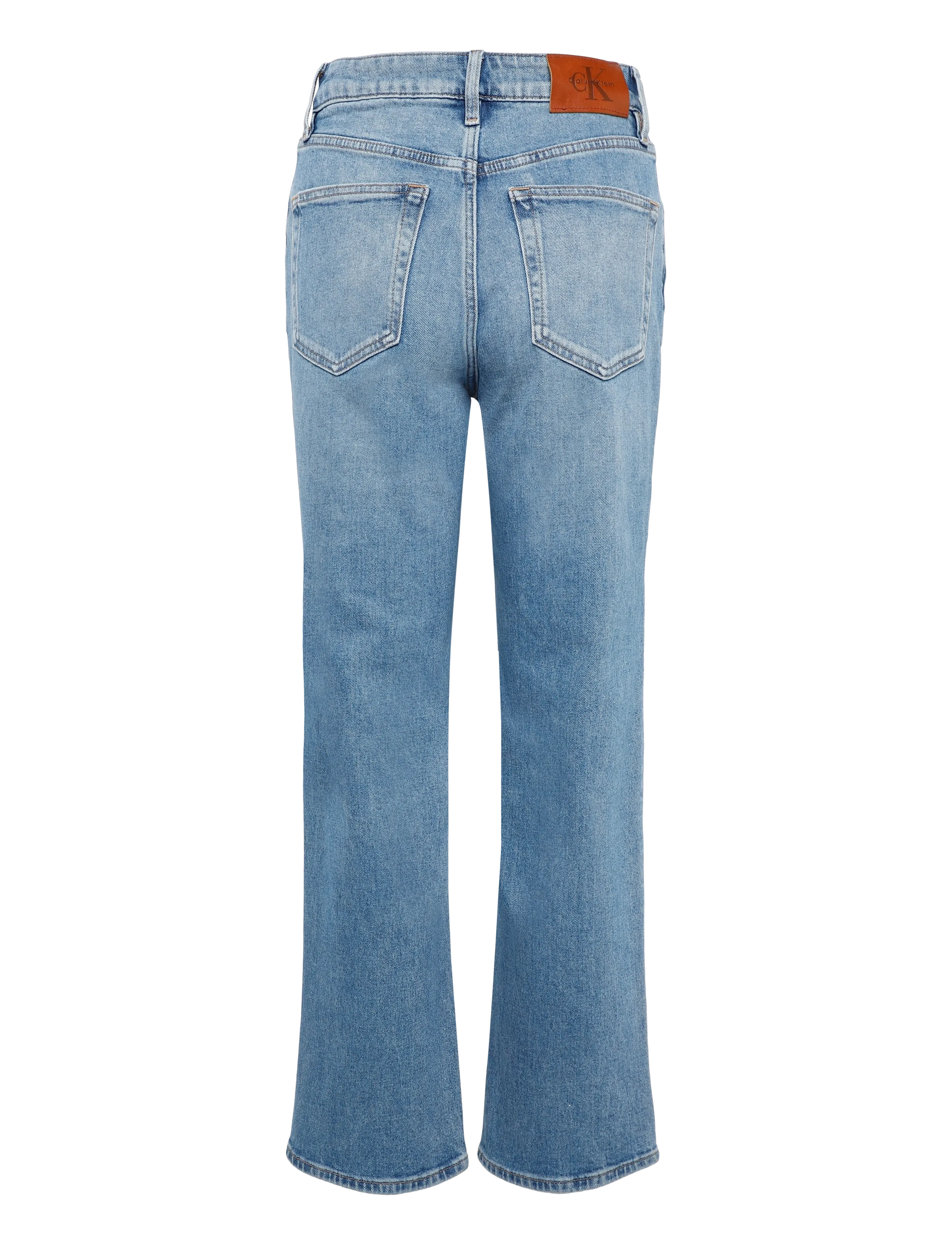 Calvin Klein Jeans - HIGH RISE STRAIGHT AQUA CAST - straight jeans - aqua cast - 1