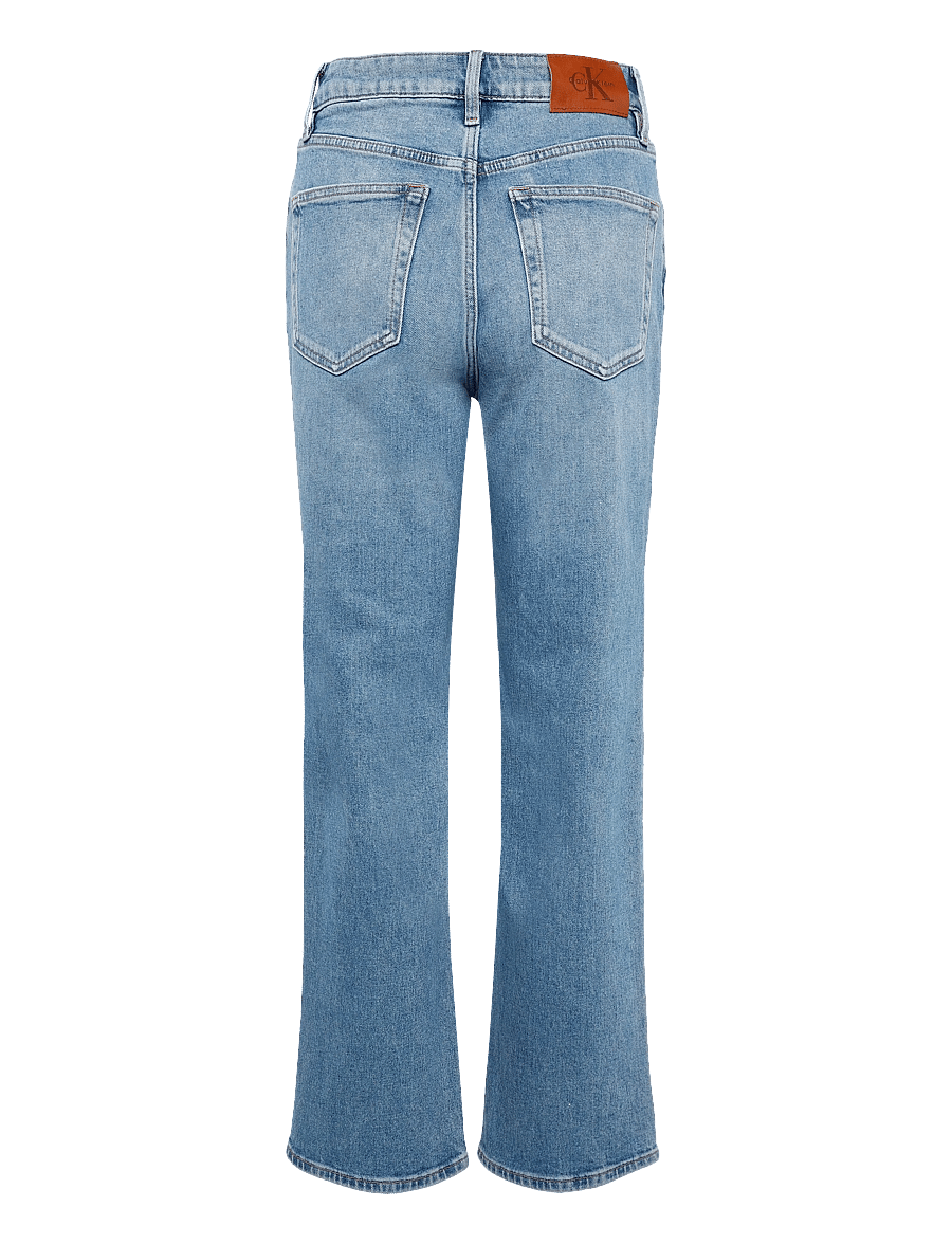 Calvin Klein Jeans - HIGH RISE STRAIGHT AQUA CAST - straight jeans - aqua cast - 1