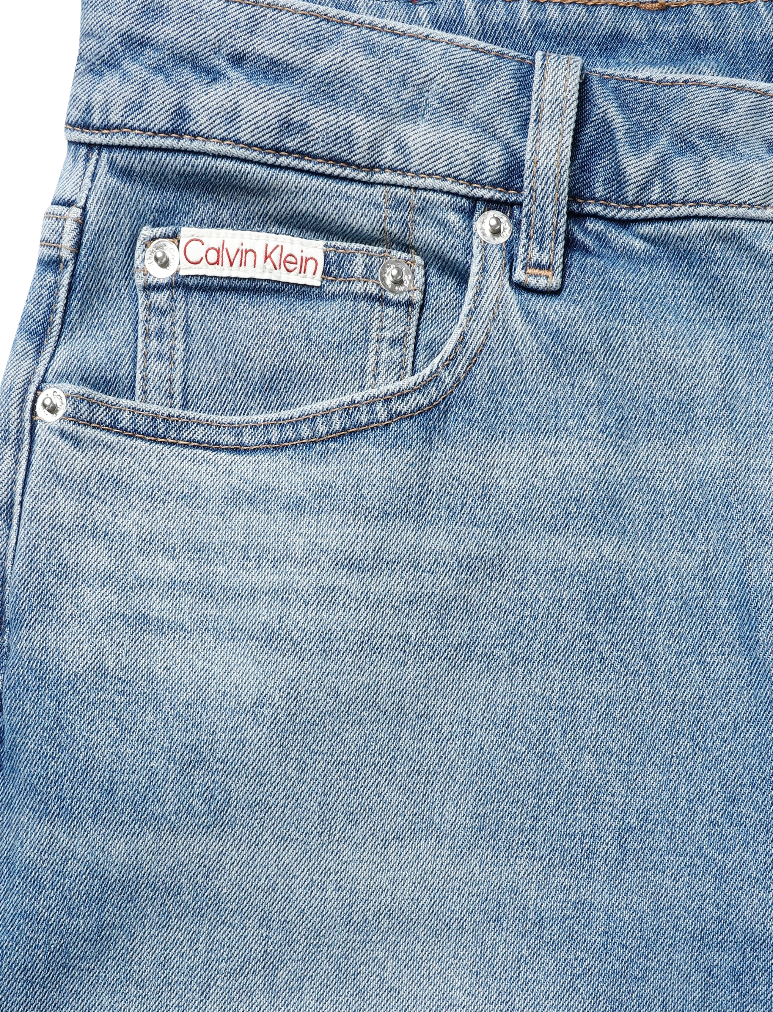 Calvin Klein Jeans - HIGH RISE STRAIGHT AQUA CAST - straight jeans - aqua cast - 2