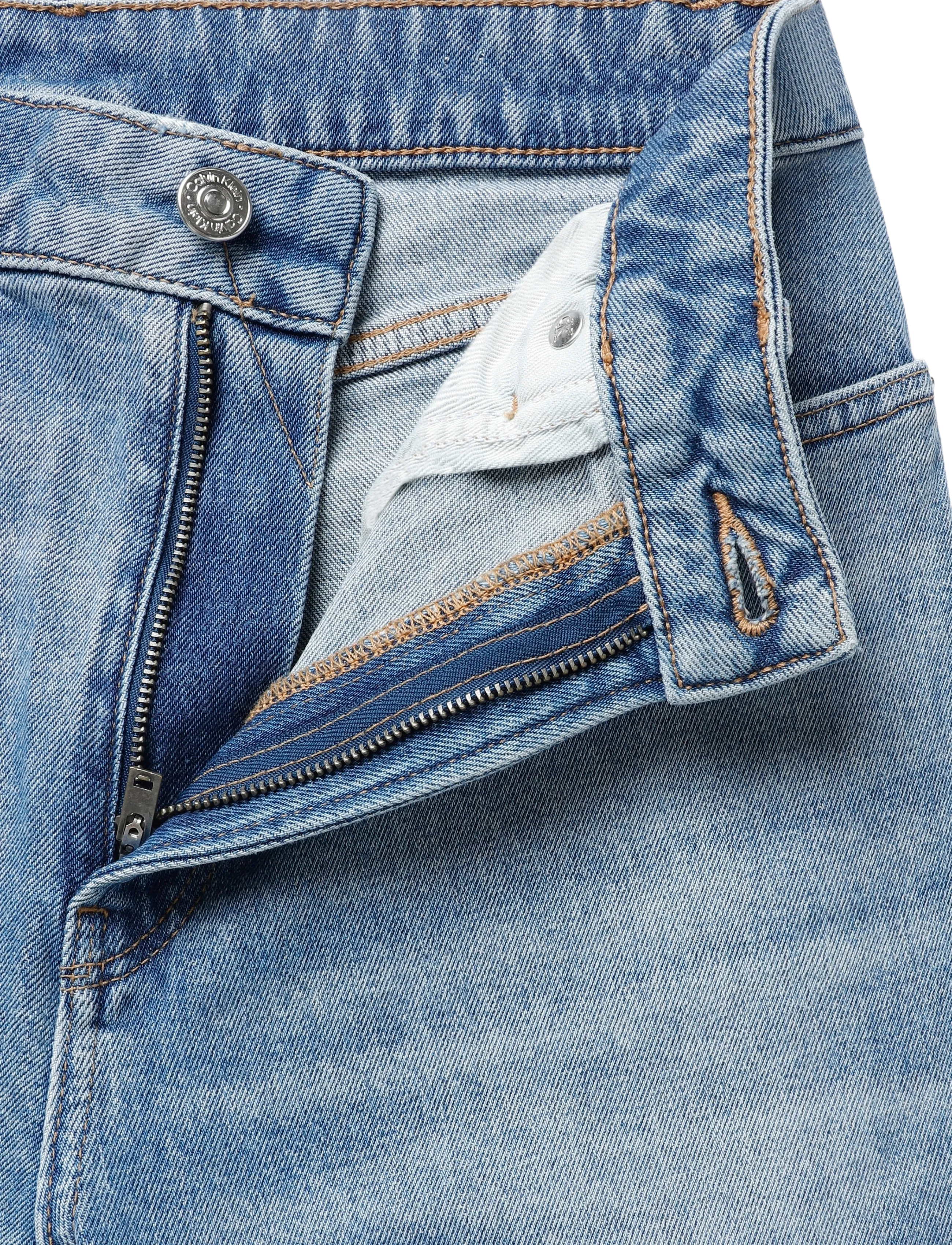 Calvin Klein Jeans - HIGH RISE STRAIGHT AQUA CAST - straight jeans - aqua cast - 3
