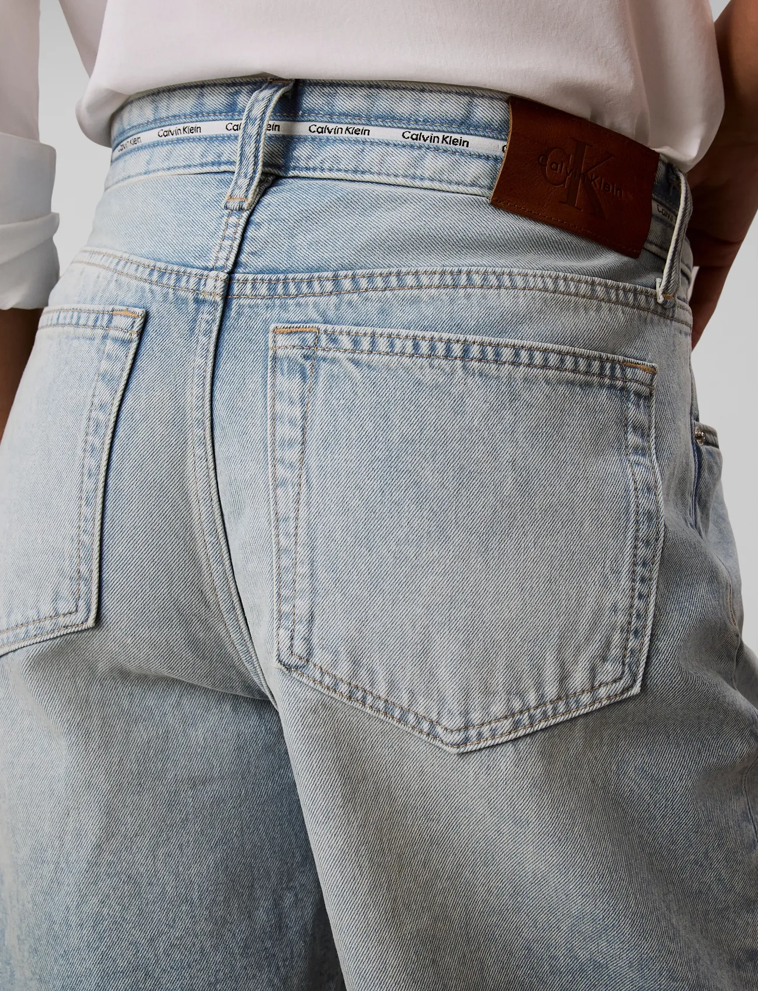 Calvin Klein Jeans - RELAXED BERMUDA SHORT FRESH WATE - jorts - fresh water - 4