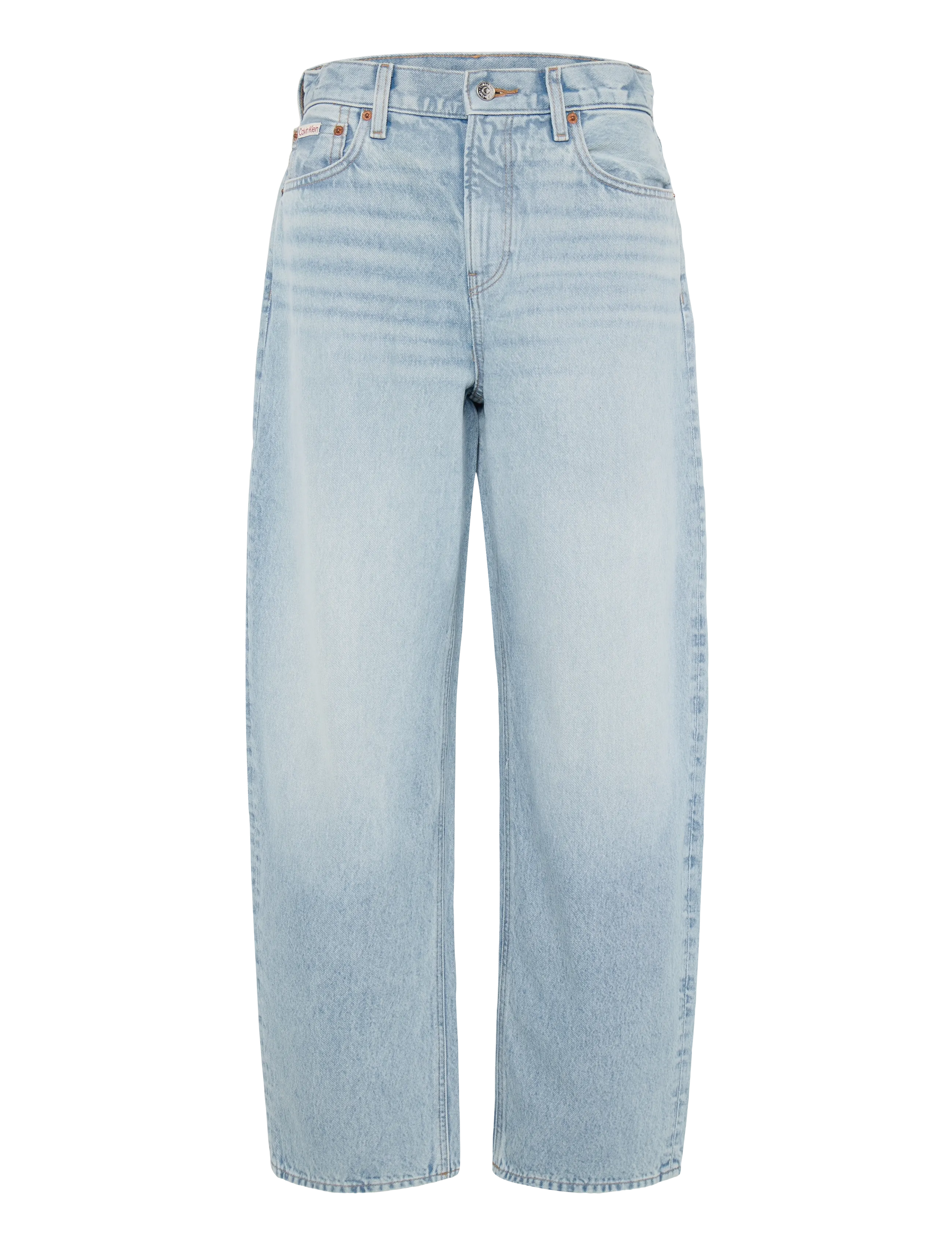 Calvin Klein Jeans RELAXED BARREL JEAN LAPIS SKY - Sport test Lino - LAPIS SKY / blue