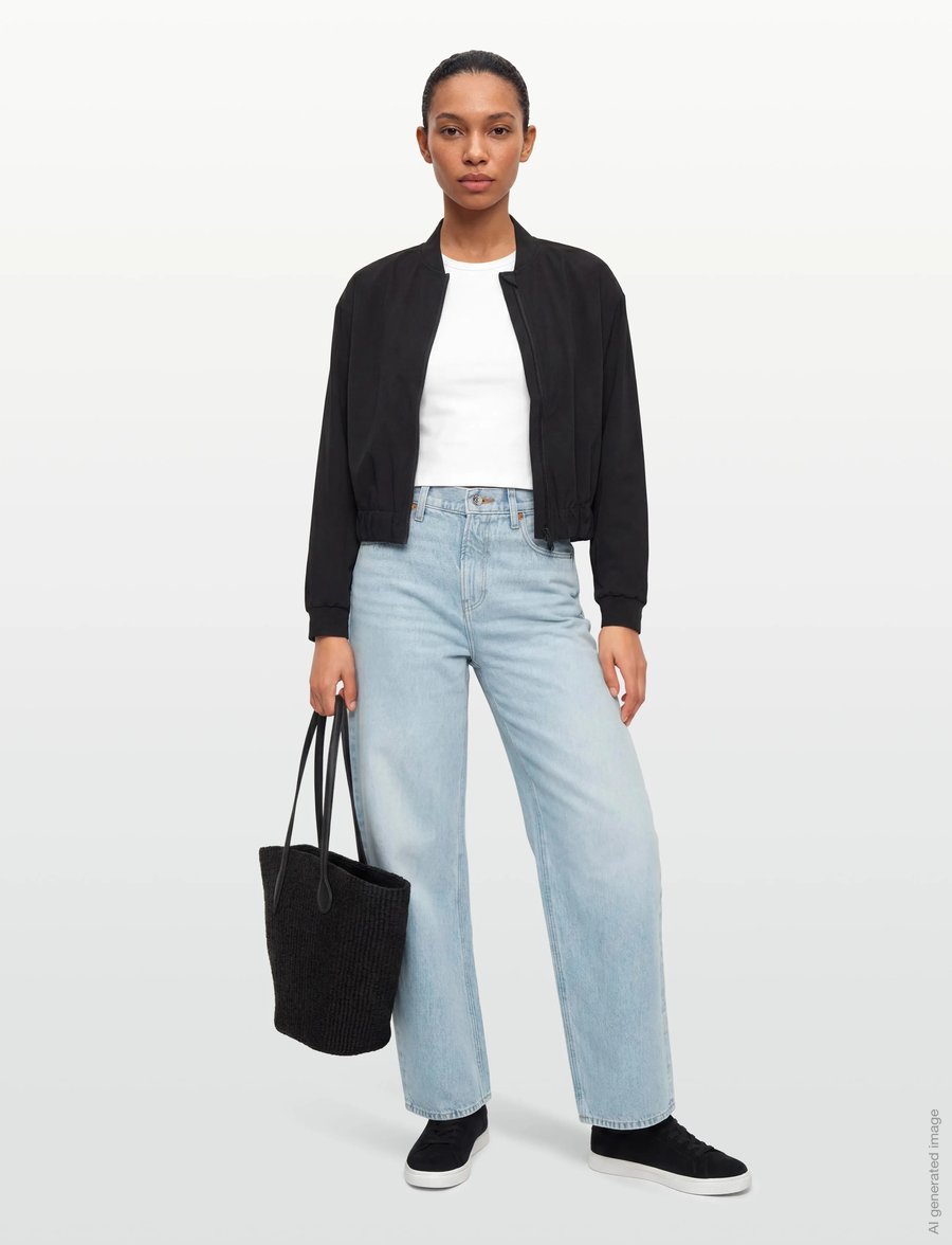 Calvin Klein Jeans - RELAXED BARREL JEAN LAPIS SKY - barrel lõikega teksad - lapis sky - 0