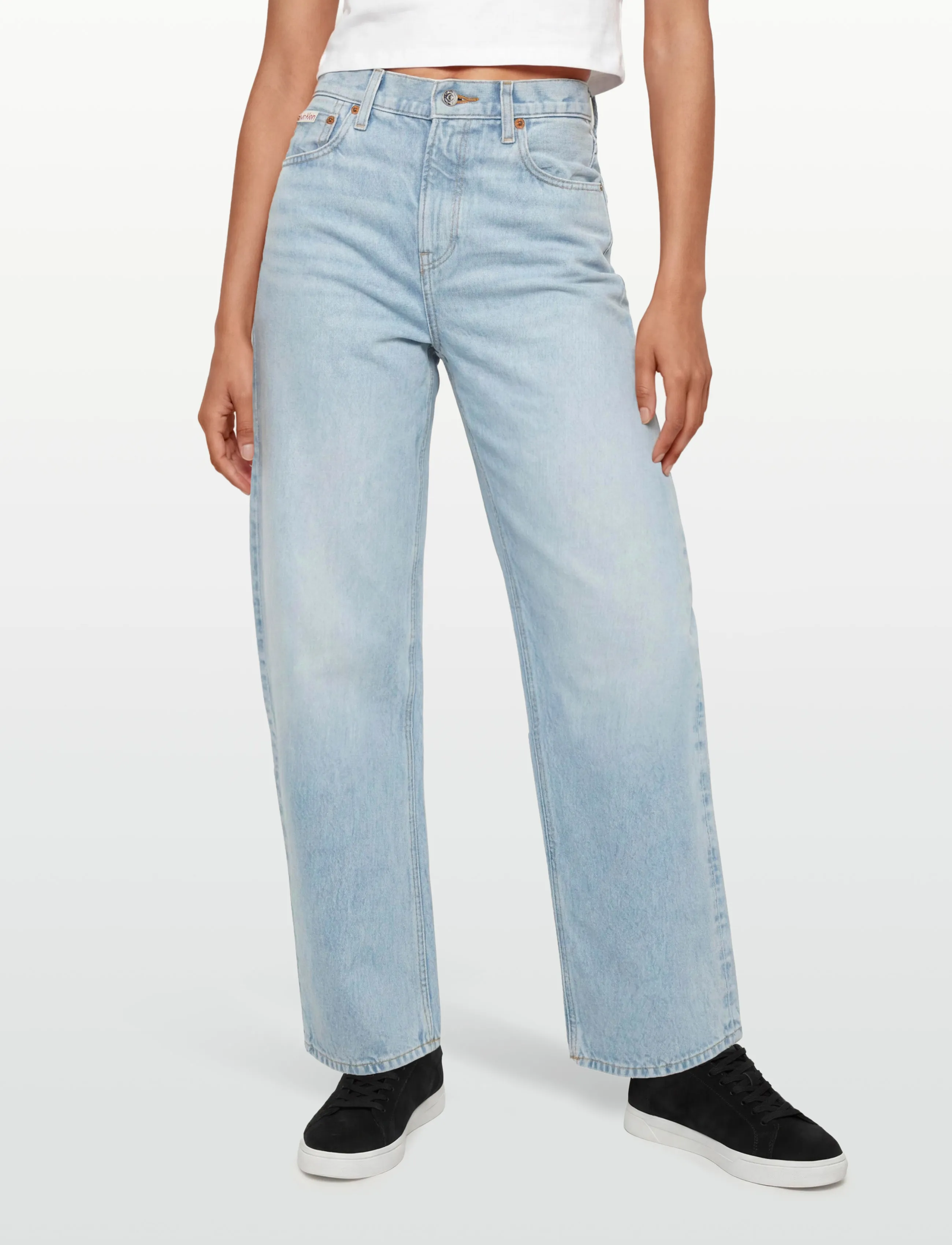 Calvin Klein Jeans - RELAXED BARREL JEAN LAPIS SKY - barrel lõikega teksad - lapis sky - 3