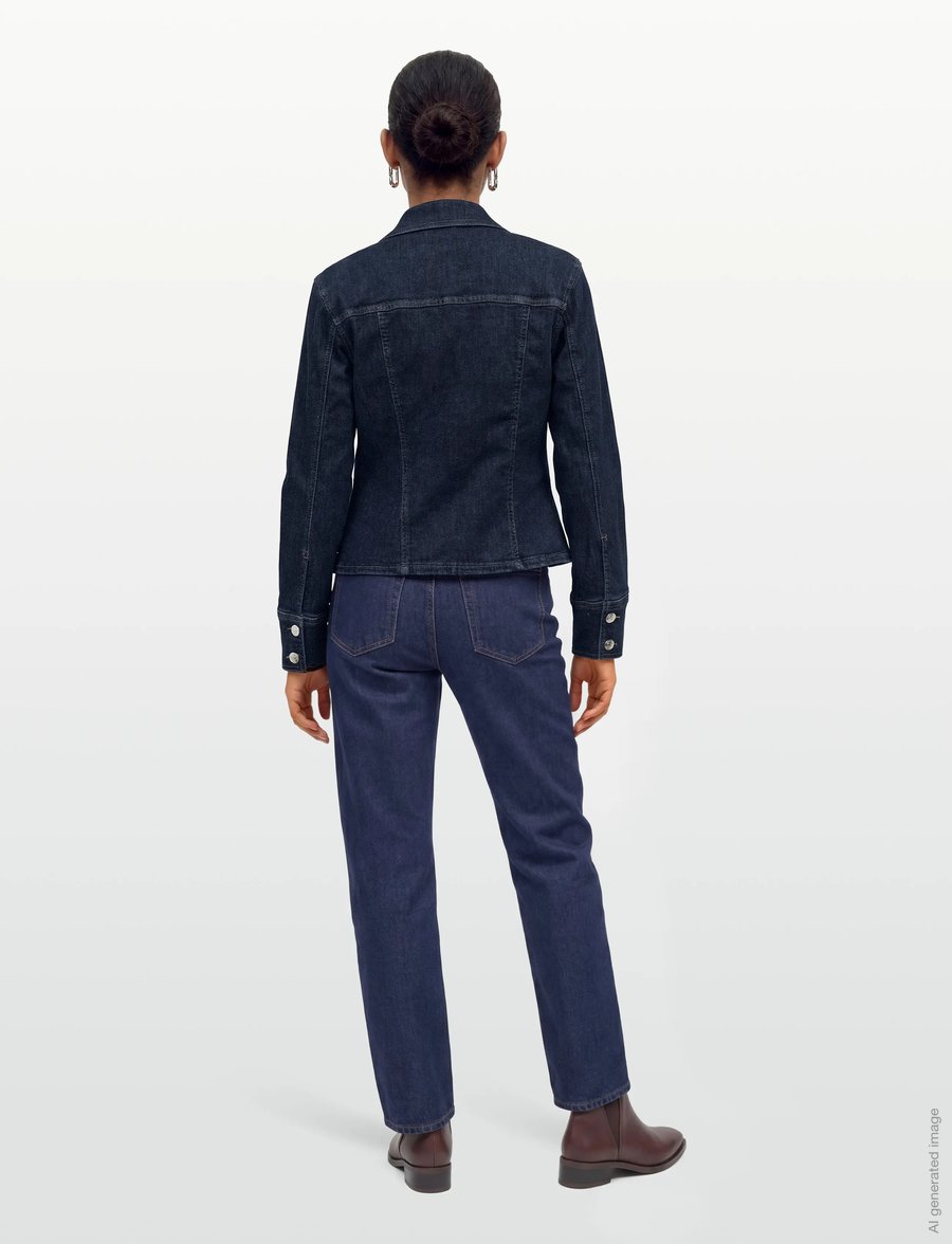 Calvin Klein Jeans - SCULPT TRUCKER SHIRT CK CLASSIC - frühlingsjacken - ck classic rinse - 4