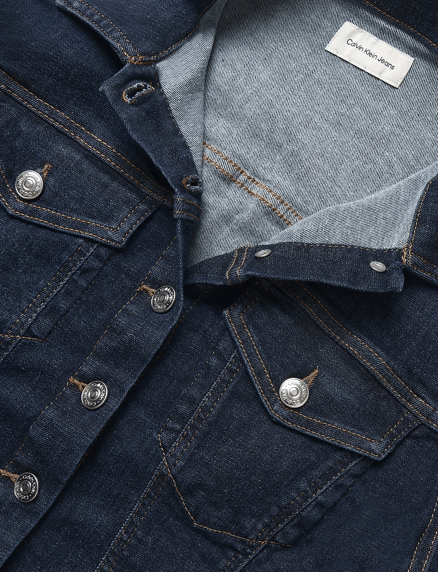 Calvin Klein Jeans - SCULPT TRUCKER SHIRT CK CLASSIC - vårjackor - ck classic rinse - 2