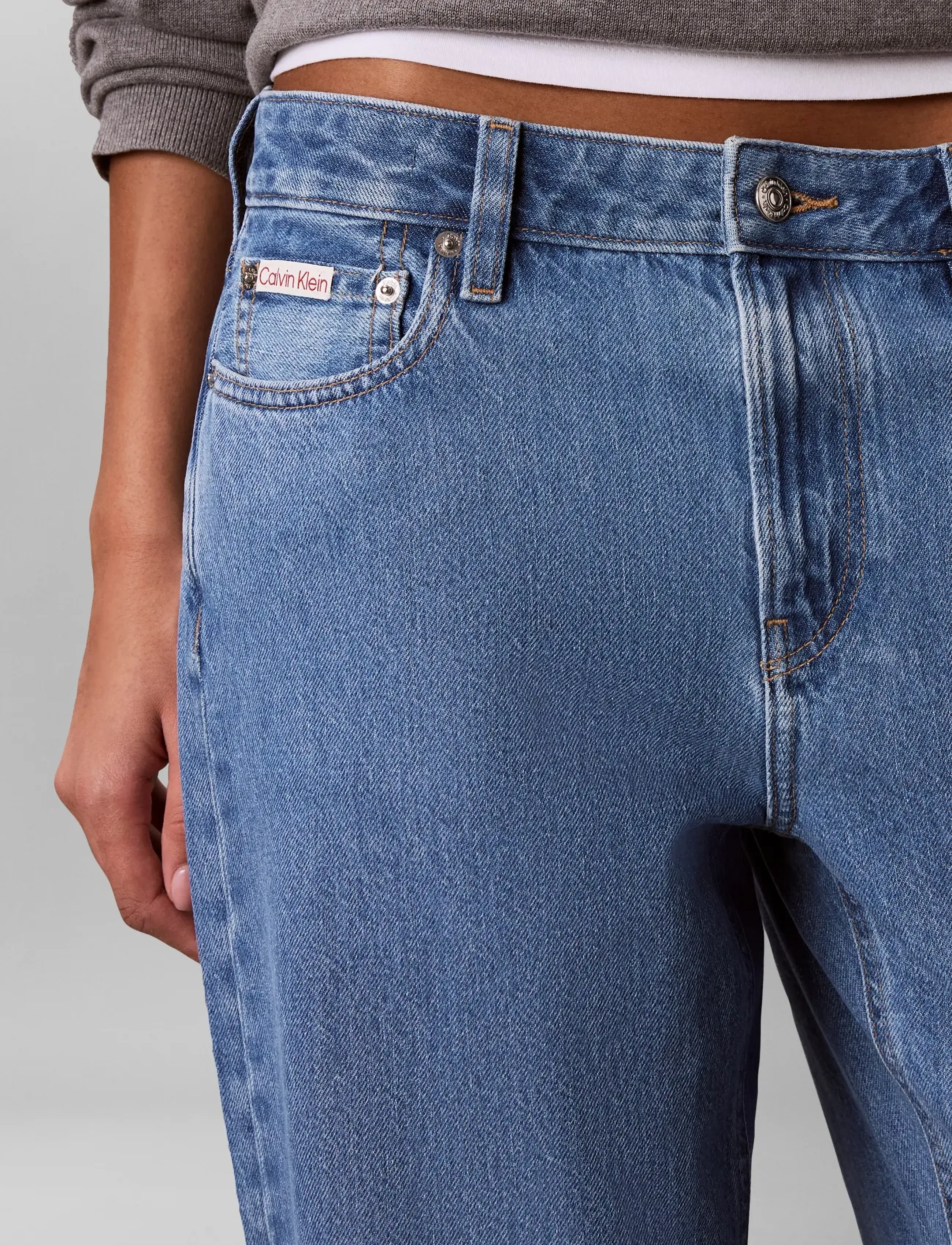 Calvin Klein Jeans - 90s STRAIGHT RADIO BLUES - beinar gallabuxur - radio blues - 4