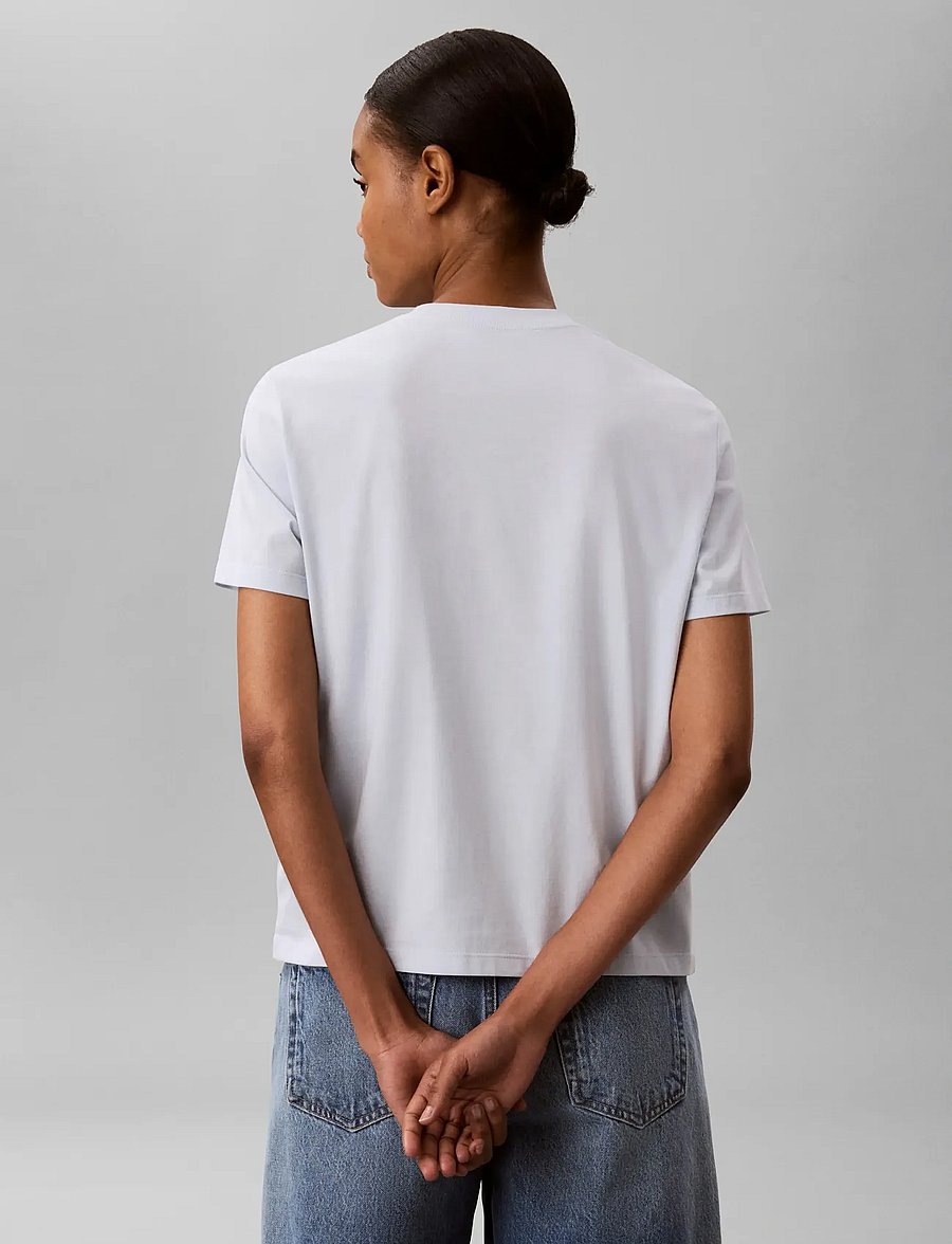 Calvin Klein Jeans - SS CLASSIC HANDWRITING LOGO TEE - t-särgid - plein air - 2