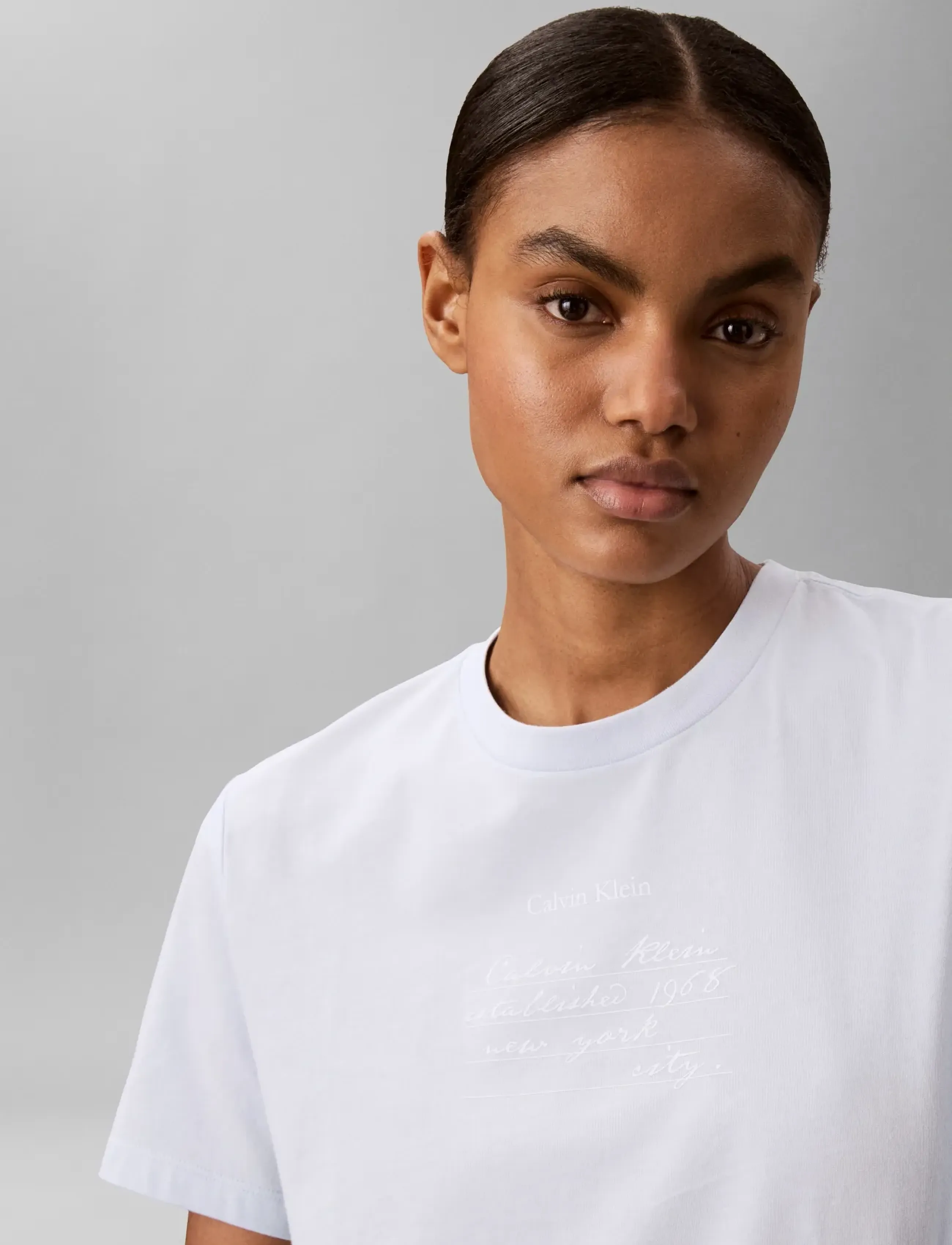 Calvin Klein Jeans - SS CLASSIC HANDWRITING LOGO TEE - t-shirts - plein air - 3