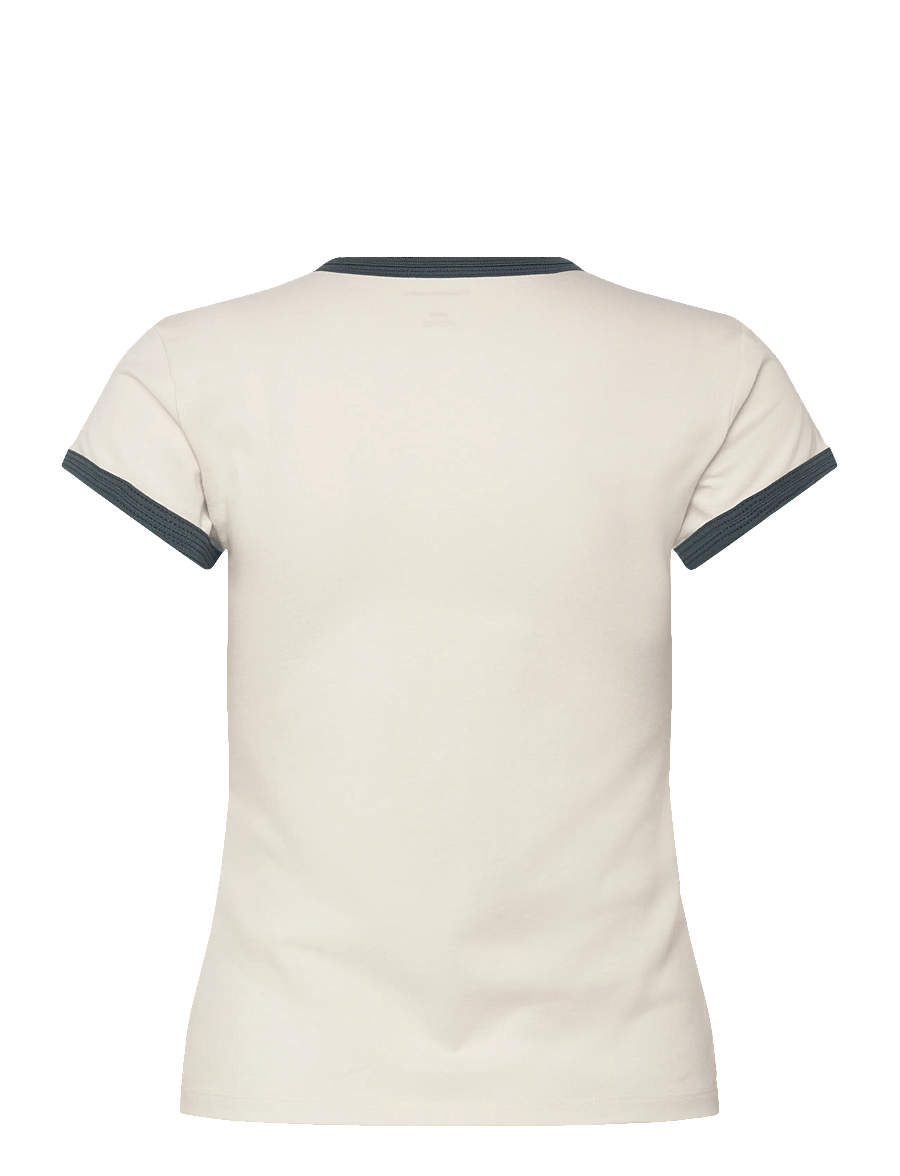 Calvin Klein Jeans - SS SLIM LOGO RINGER TEE - t-shirts - tofu - 2