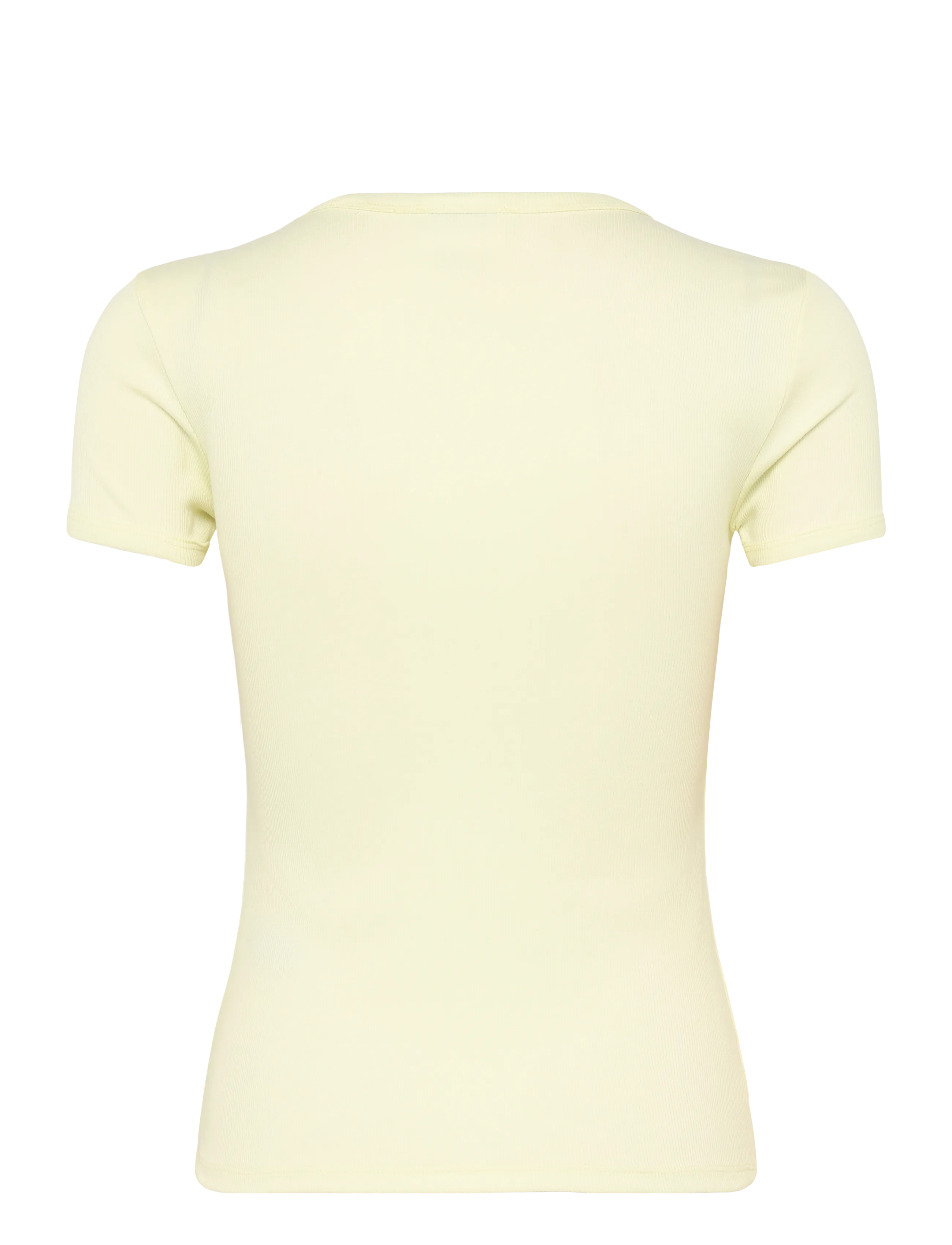 Calvin Klein Jeans - SS CONTOUR RIB LOGO RINGER TEE - t-shirts - green essence - 1