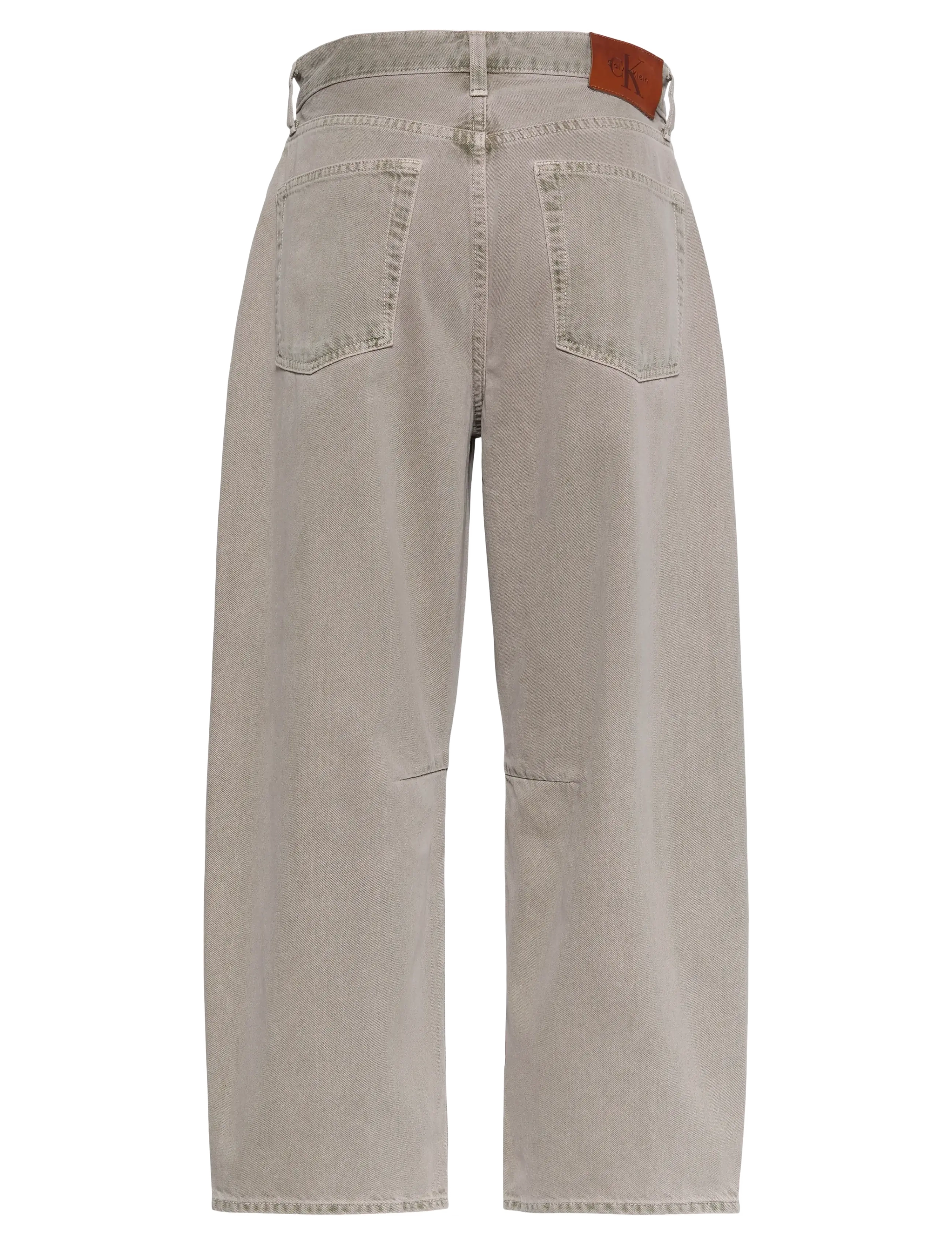 Calvin Klein Jeans - CROPPED BARREL JEAN GREY SAGE - barrel jeans - grey sage - 1