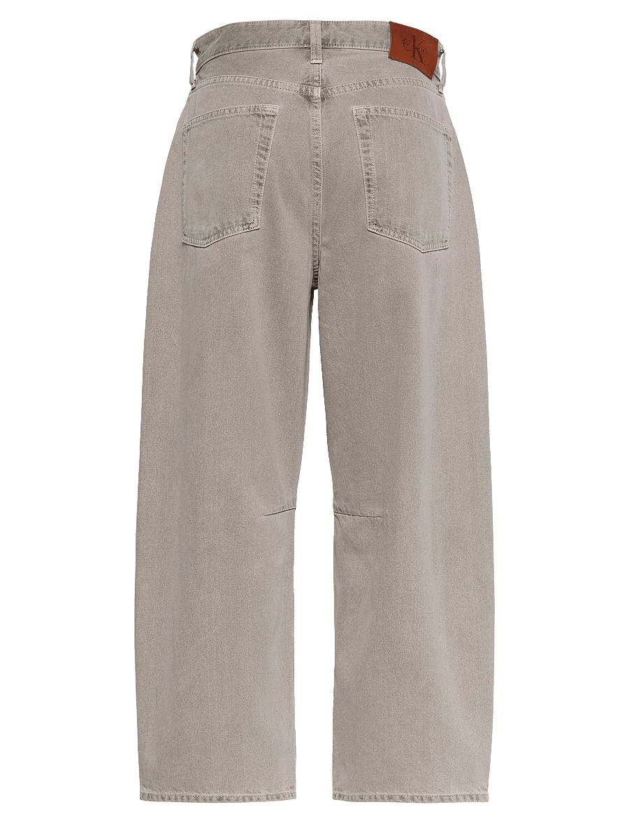 Calvin Klein Jeans - CROPPED BARREL JEAN GREY SAGE - barrel jeans - grey sage - 1