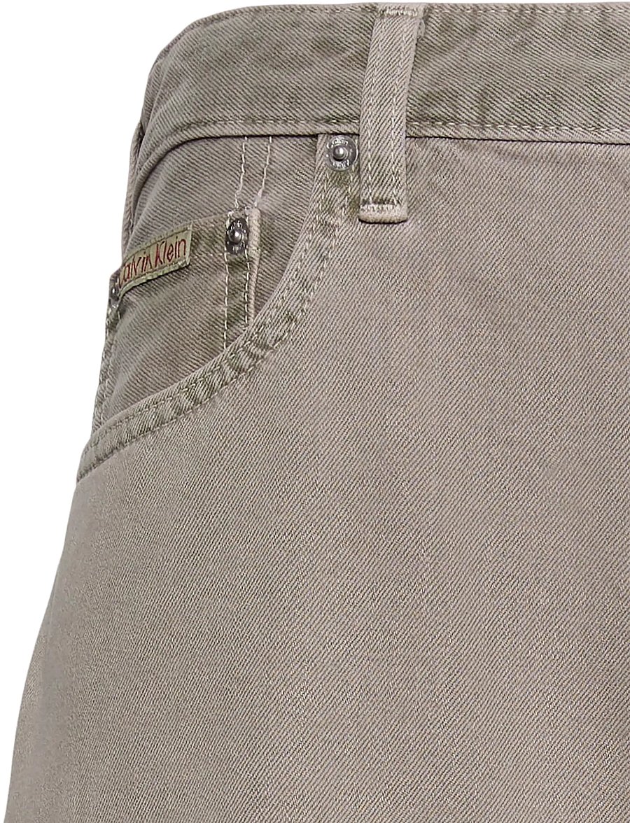 Calvin Klein Jeans - CROPPED BARREL JEAN GREY SAGE - barrel jeans - grey sage - 2