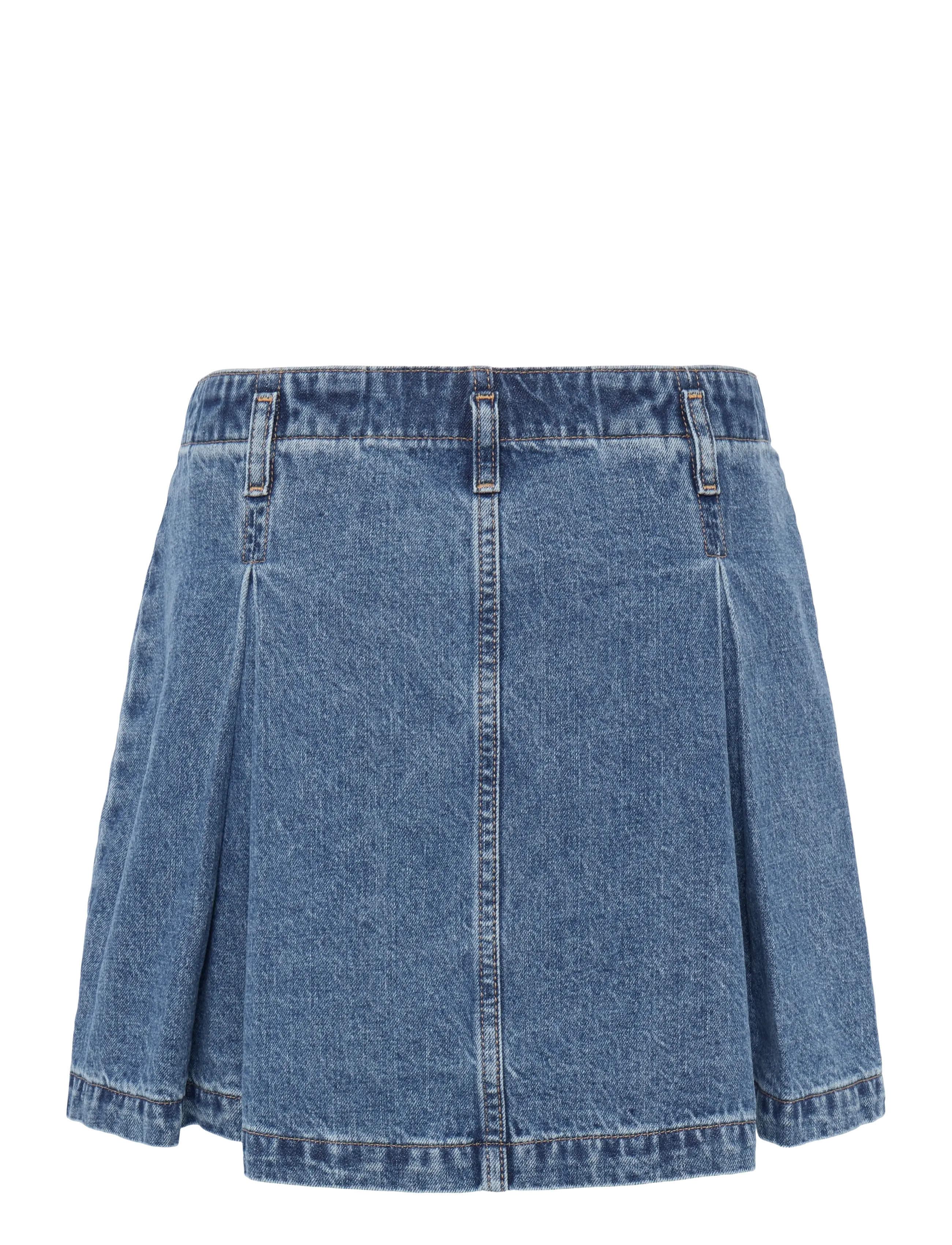 Calvin Klein Jeans - PLEATED DENIM MINI SKIRT TINTED - plisserede nederdele - tinted airway - 2