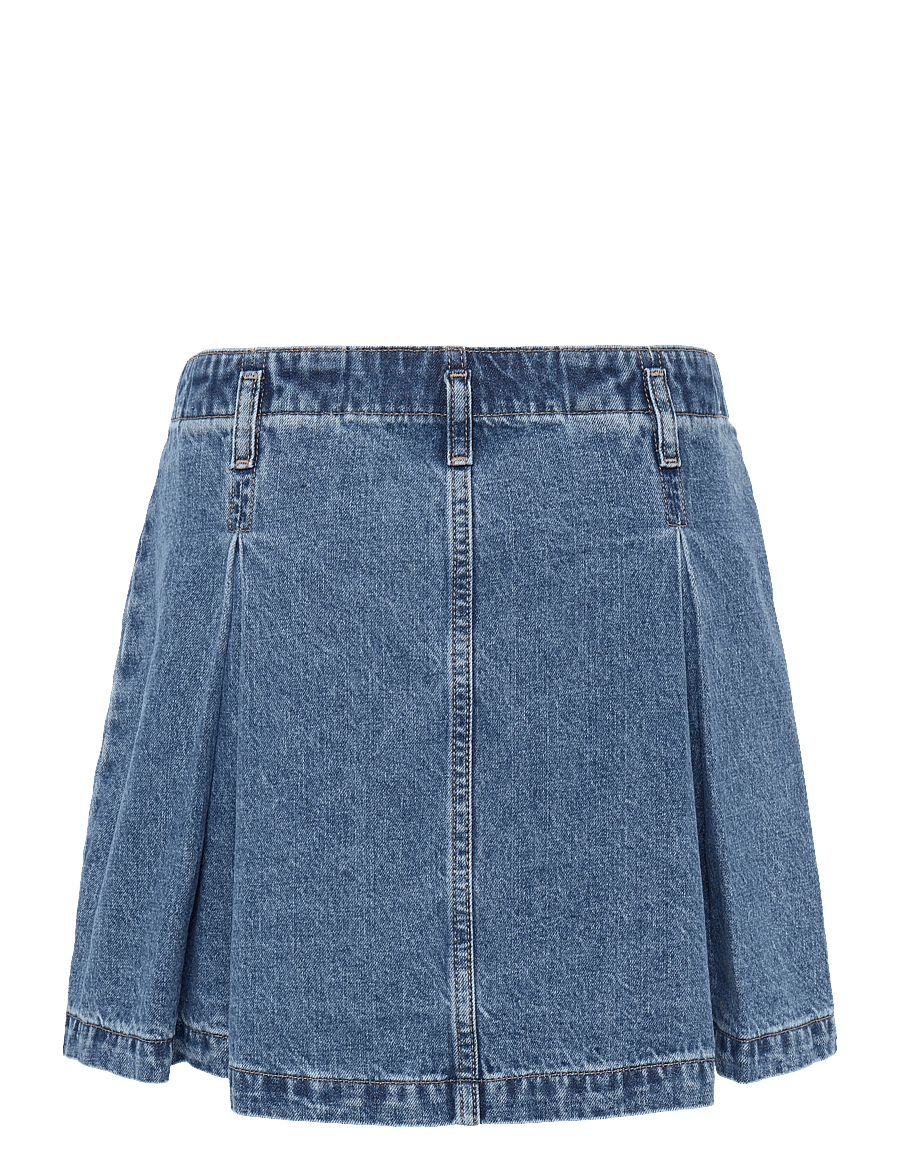 Calvin Klein Jeans - PLEATED DENIM MINI SKIRT TINTED - faltenröcke - tinted airway - 2
