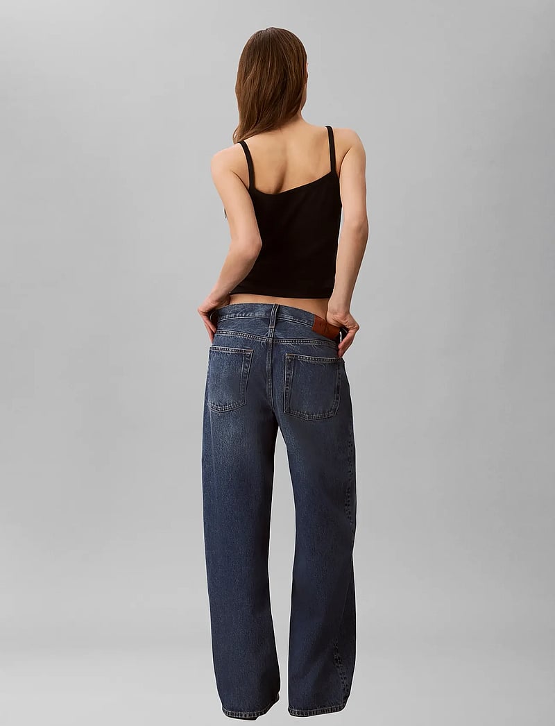 Calvin Klein Jeans - LOW RISE BAGGY BLUE RODEO - hosen mit weitem bein - blue rodeo - 2