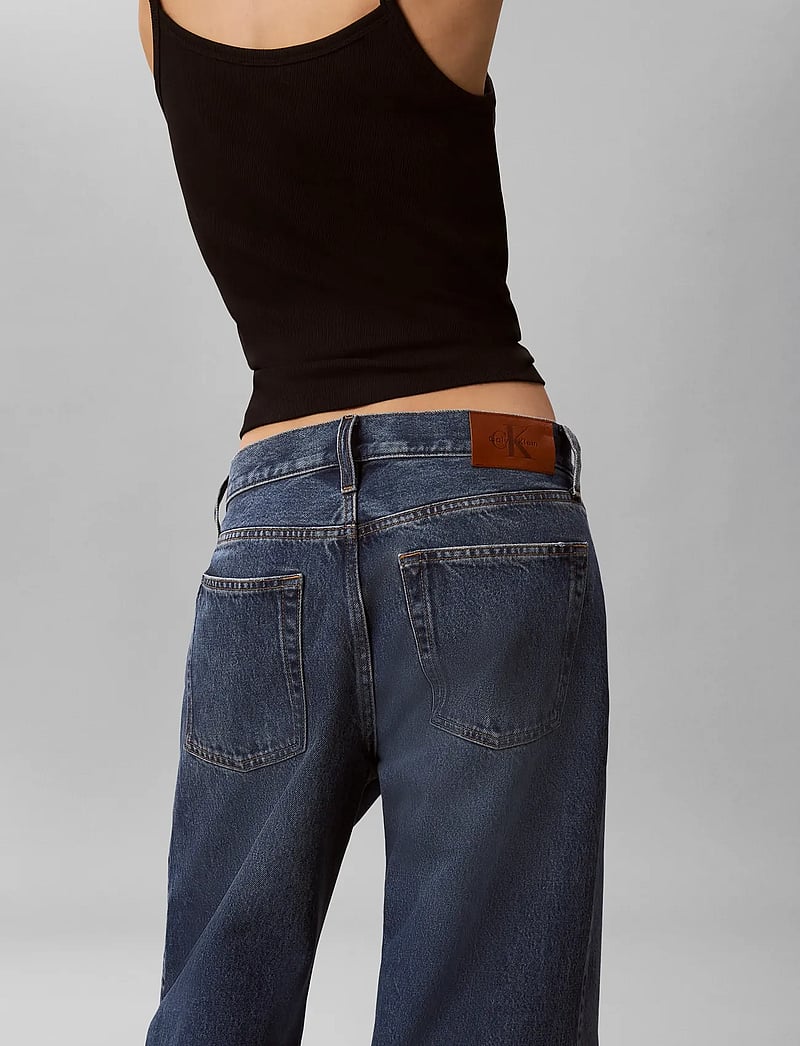Calvin Klein Jeans - LOW RISE BAGGY BLUE RODEO - hosen mit weitem bein - blue rodeo - 3