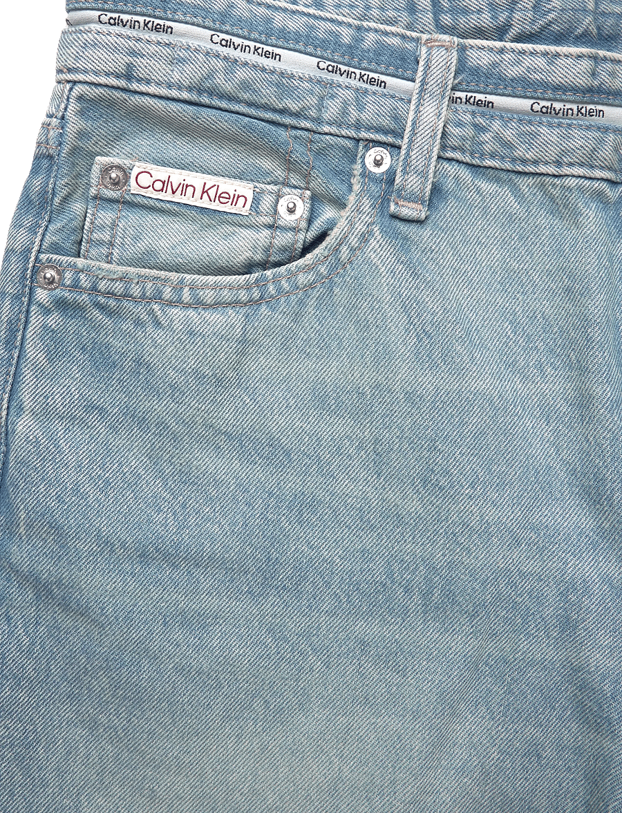 Calvin Klein Jeans - LOW RISE BAGGY FRESH WATER - hosen mit weitem bein - fresh water - 2