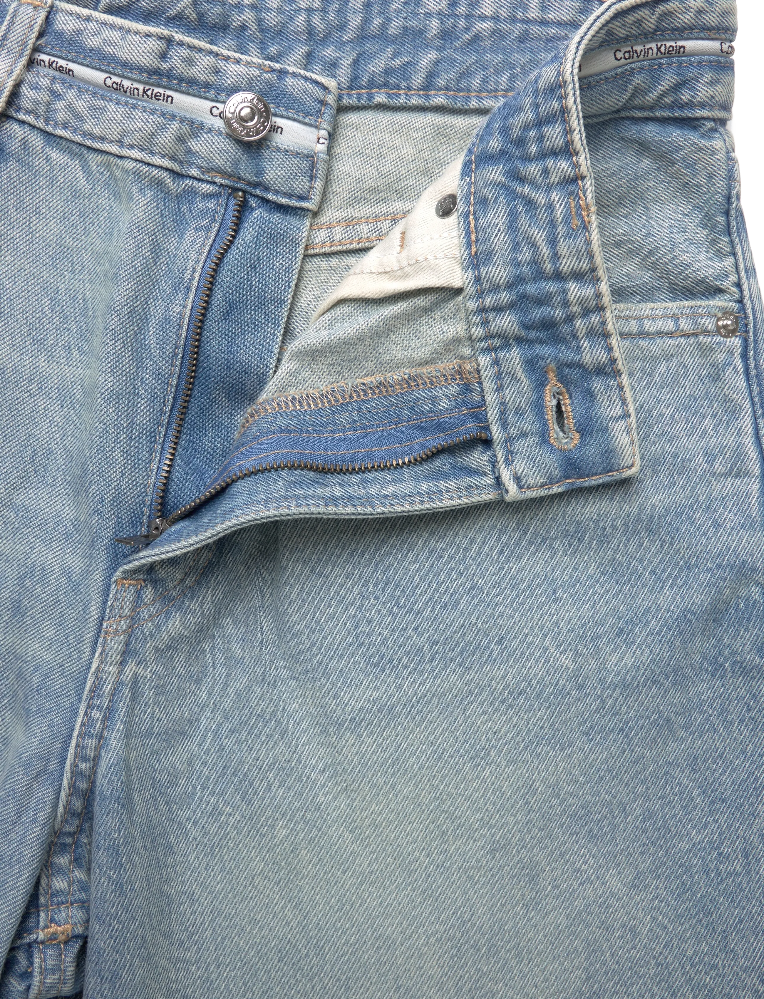 Calvin Klein Jeans - LOW RISE BAGGY FRESH WATER - hosen mit weitem bein - fresh water - 3