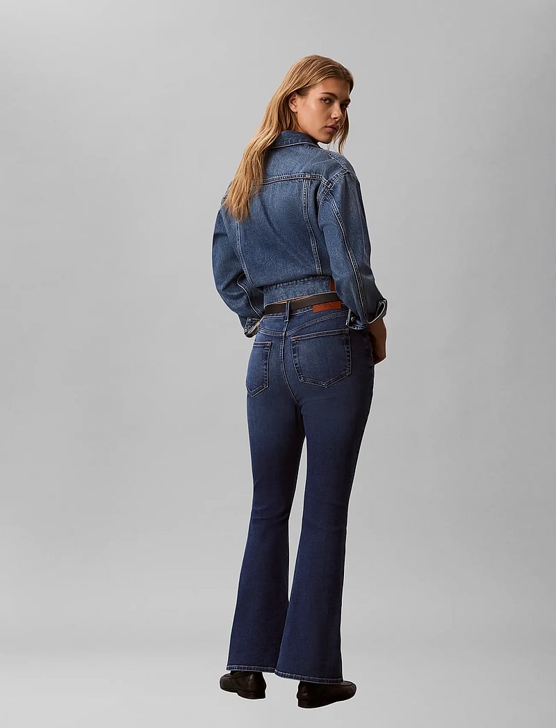 Calvin Klein Jeans - HIGH RISE FLARE MIDTOWN BLUE - schlaghosen - midtown blue - 2