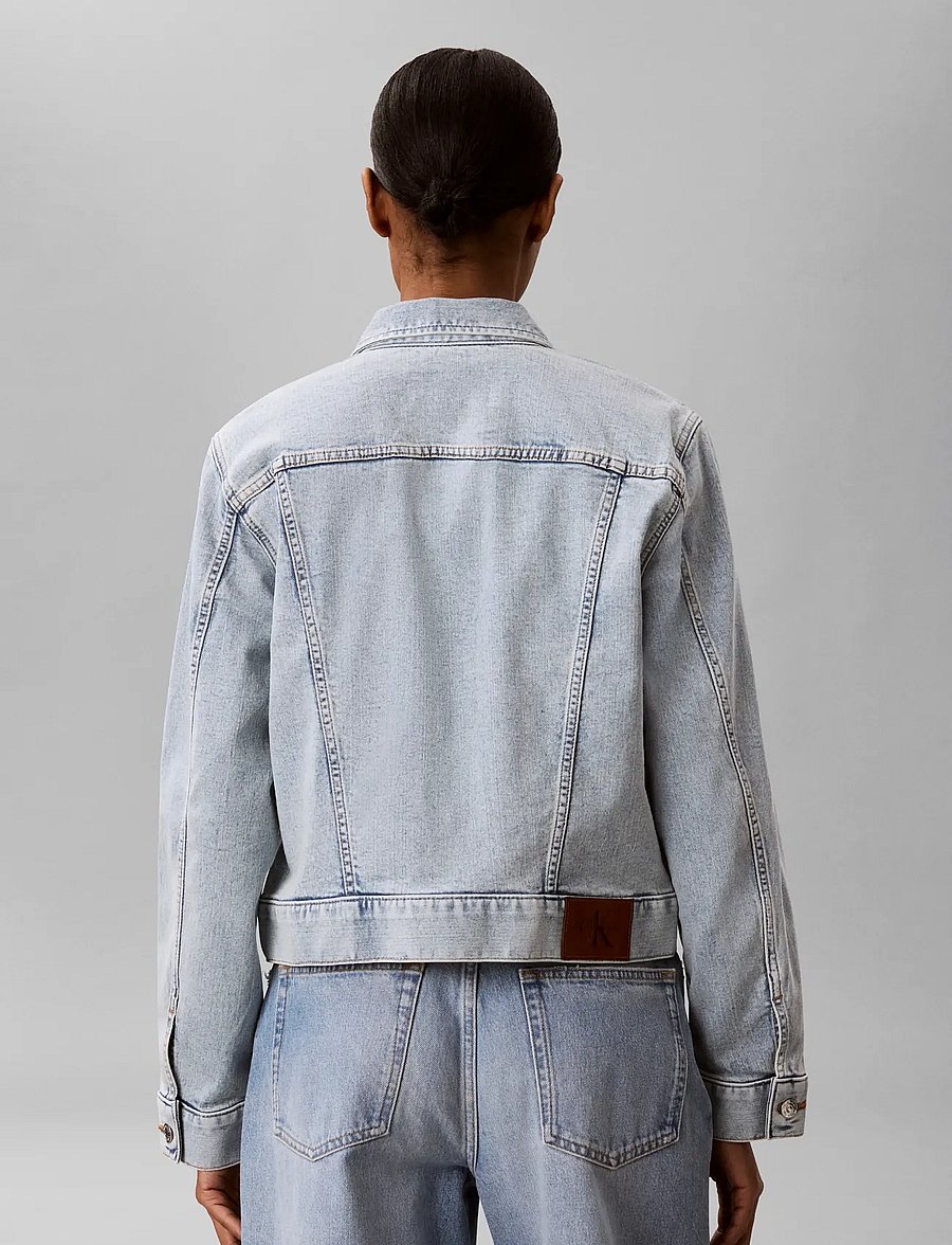 Calvin Klein Jeans - LS CLASSIC TRUCKER LAFAYETTE - denim jackets - lafayette - 2