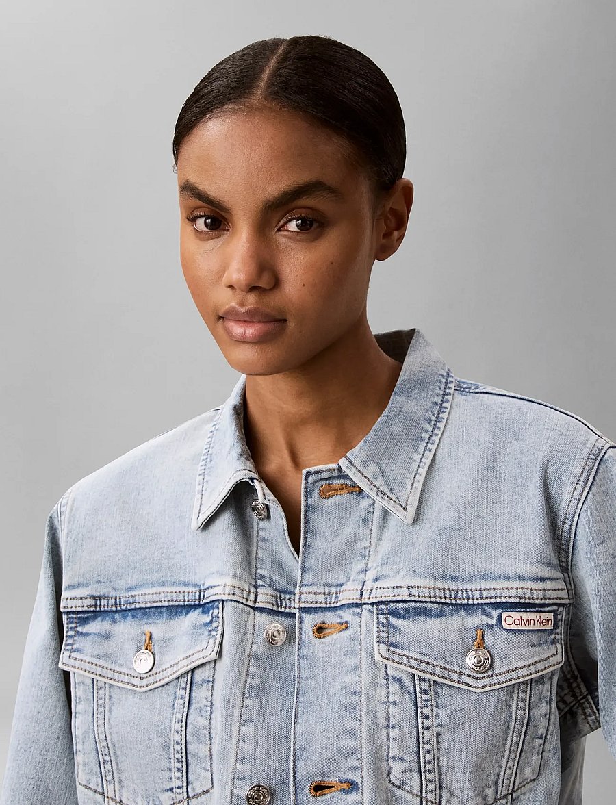 Calvin Klein Jeans - LS CLASSIC TRUCKER LAFAYETTE - denim jackets - lafayette - 3