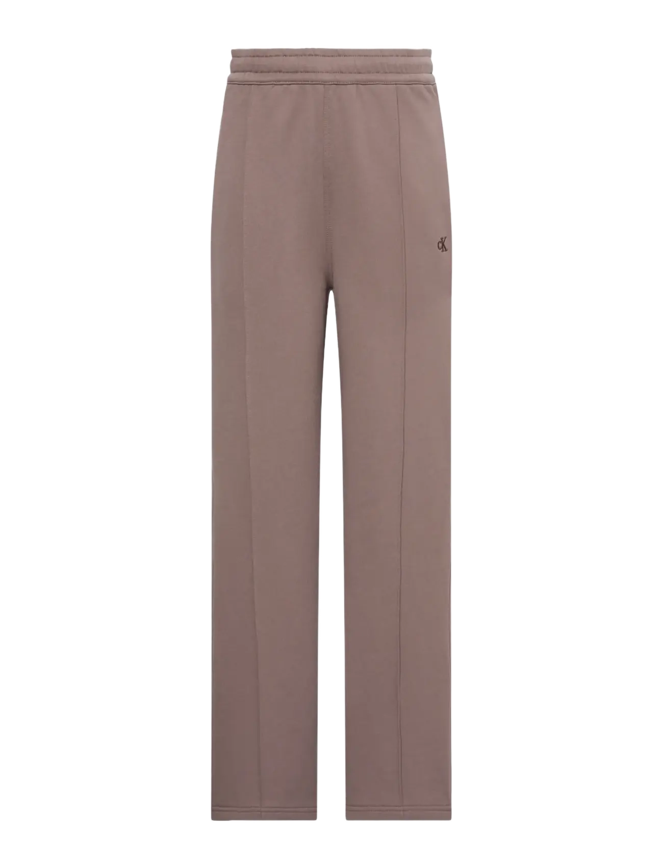 Calvin Klein Jeans LS MONOGRAM TERRY TRACKPANT - Clothing - IRON / grey