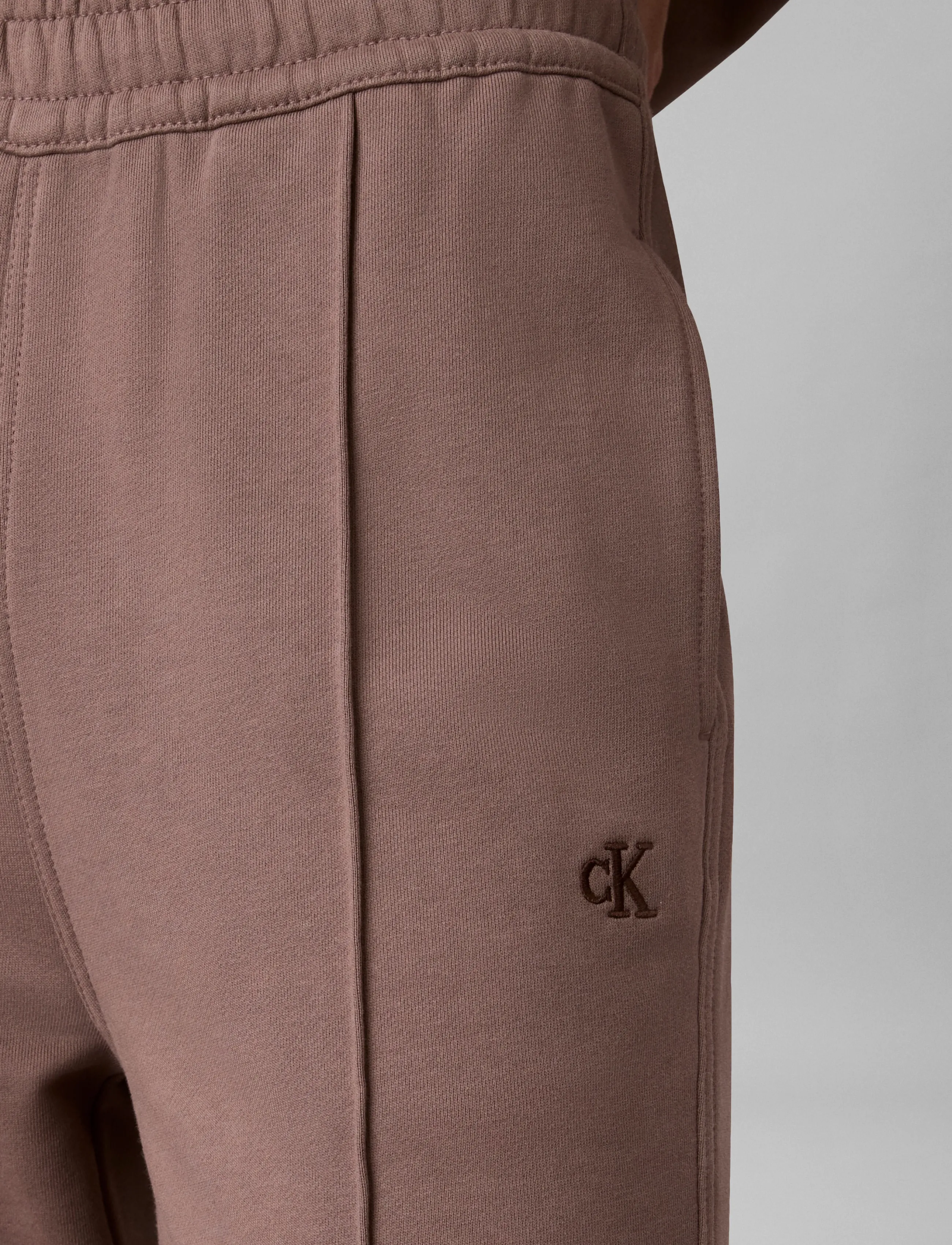 Calvin Klein Jeans - LS MONOGRAM TERRY TRACKPANT - everyday style - iron - 4