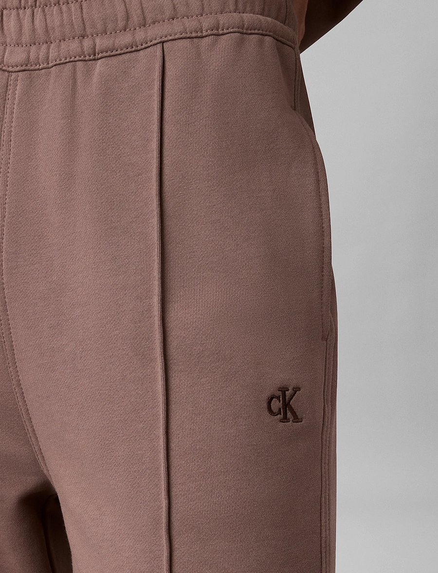 Calvin Klein Jeans - LS MONOGRAM TERRY TRACKPANT - everyday style - iron - 4