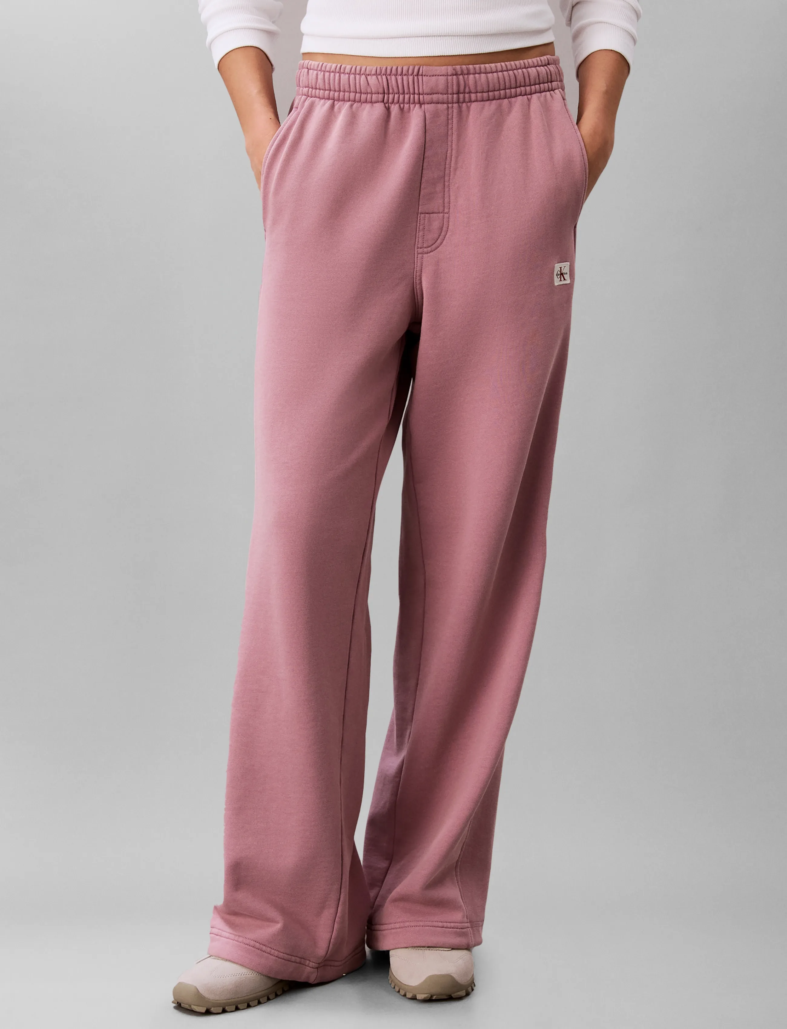 Woven Label Terry Pant Washed 3