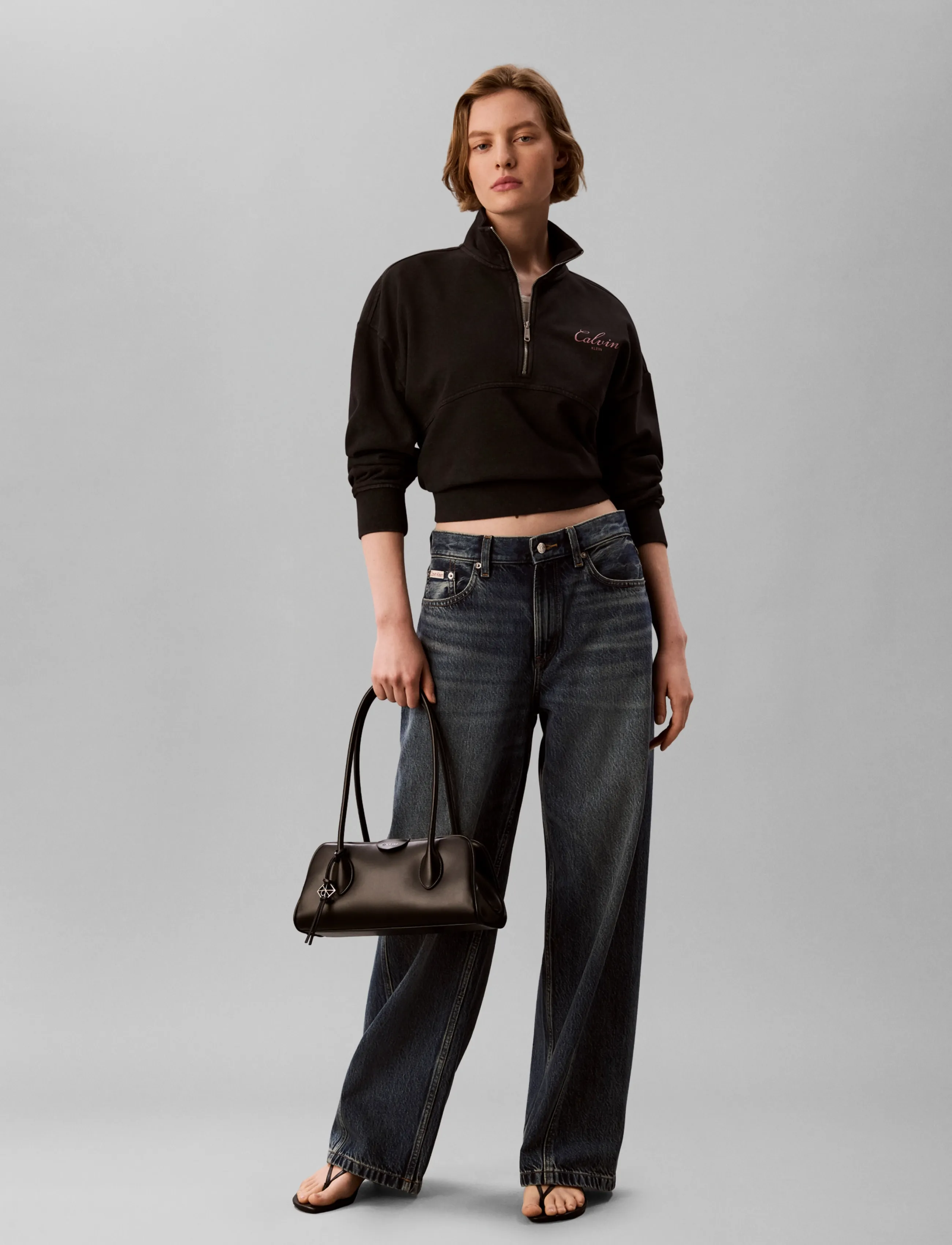 Ls French Terry Indigo Wash Qz