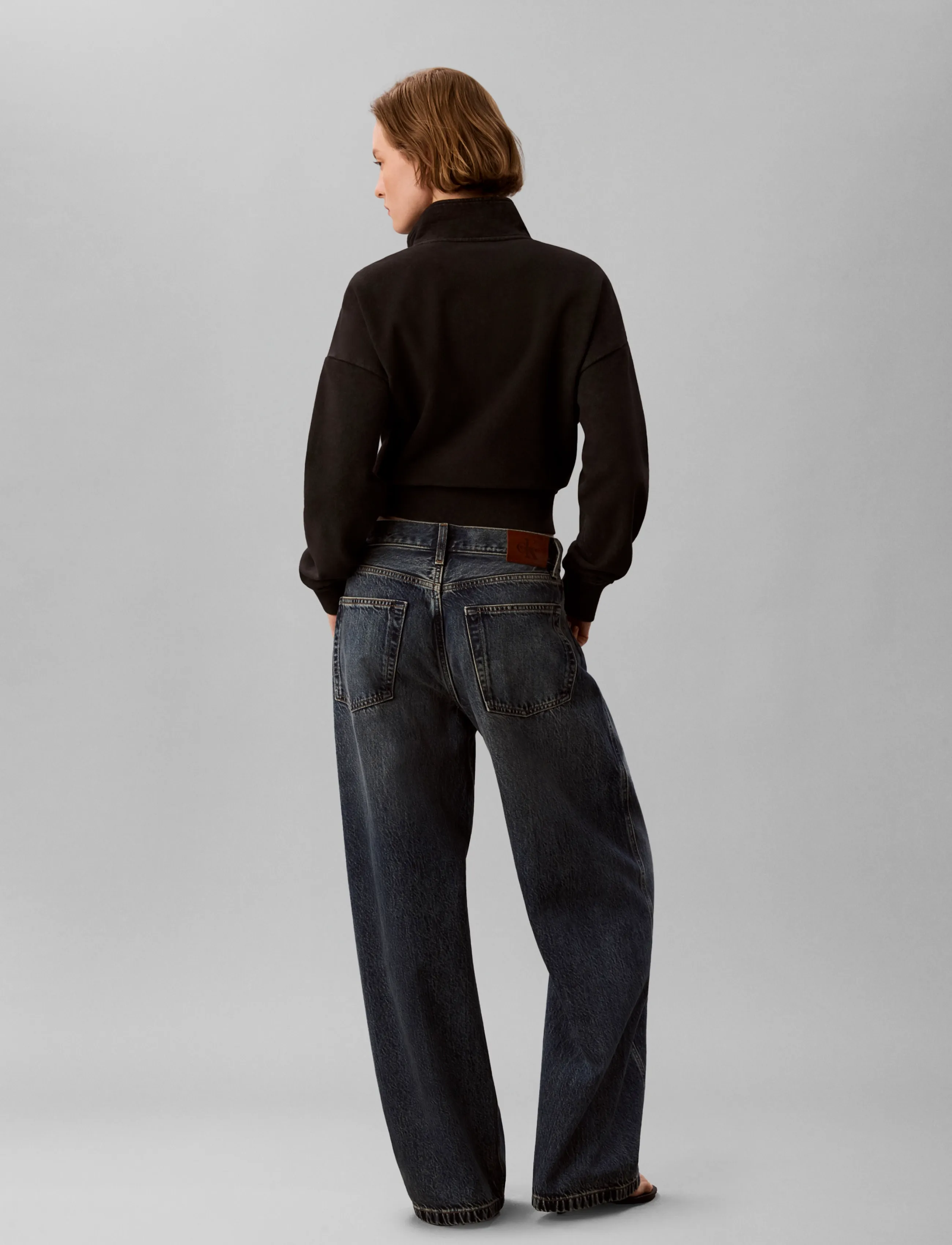 Ls French Terry Indigo Wash Qz 2