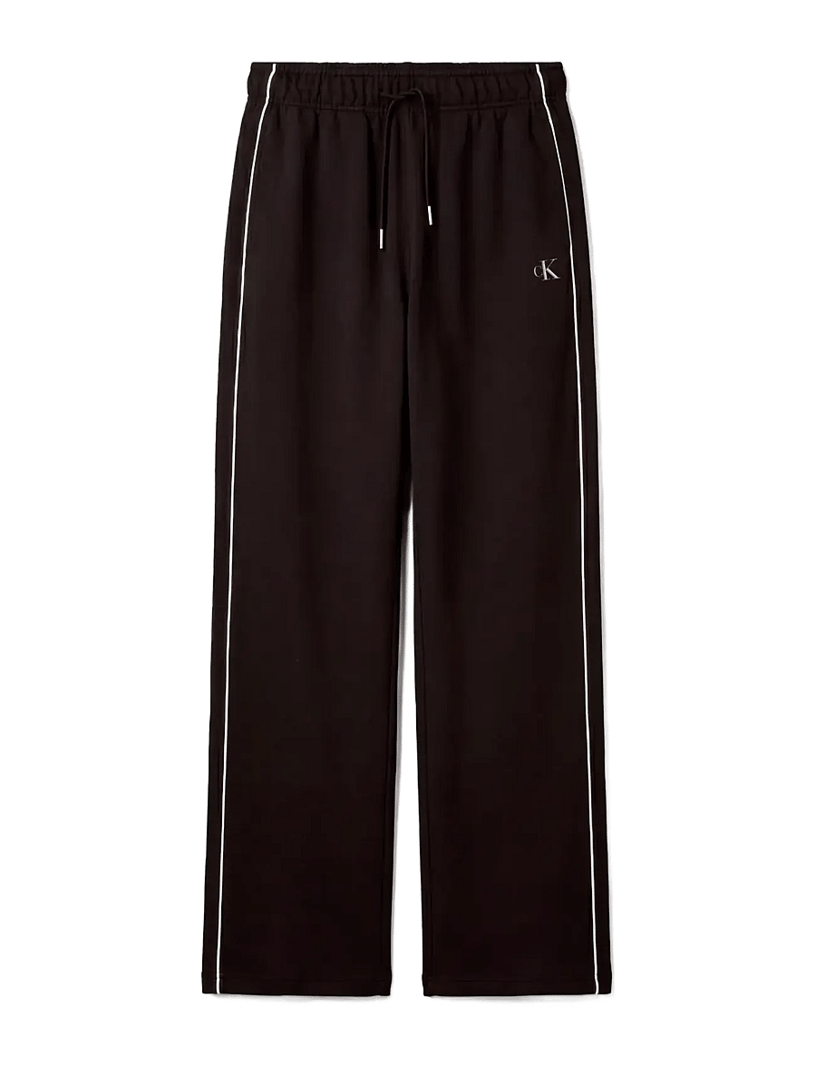 Calvin Klein Jeans - MONOGRAM TERRY CONTRAST PIPING P - vardagsstil - black - 1
