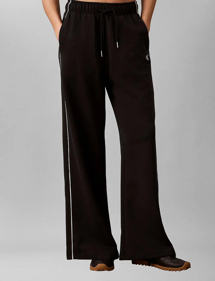 Calvin Klein Jeans - MONOGRAM TERRY CONTRAST PIPING P - vardagsstil - black - 3