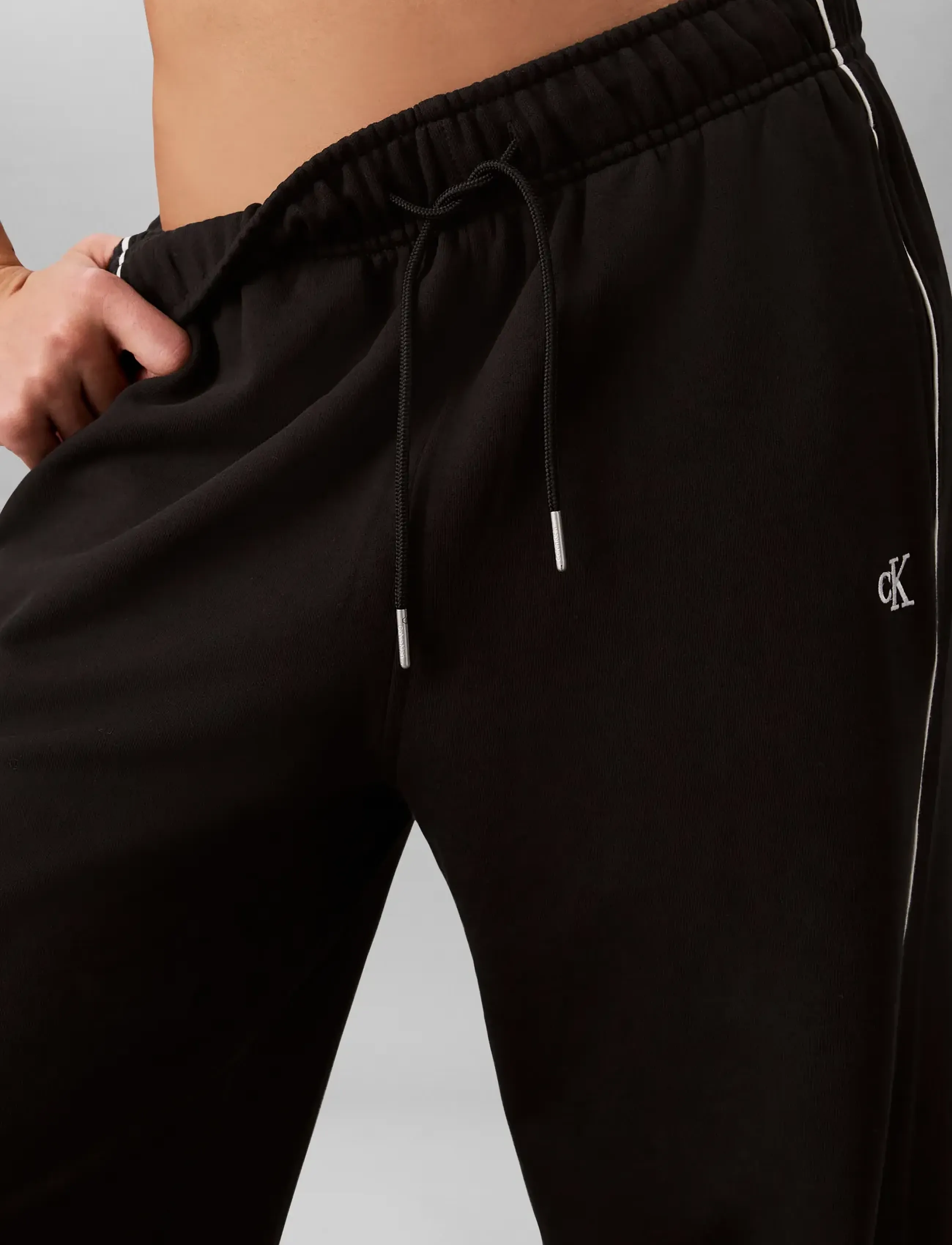 Calvin Klein Jeans - MONOGRAM TERRY CONTRAST PIPING P - black - 4